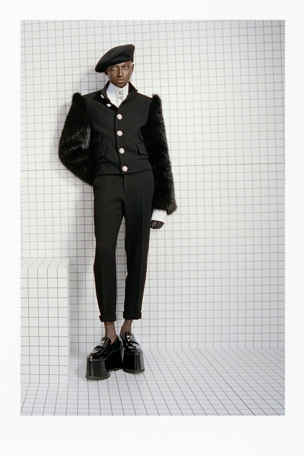 Balmain Fall 2023 Menswear by Olivier Rousteing Runway Magazine 65