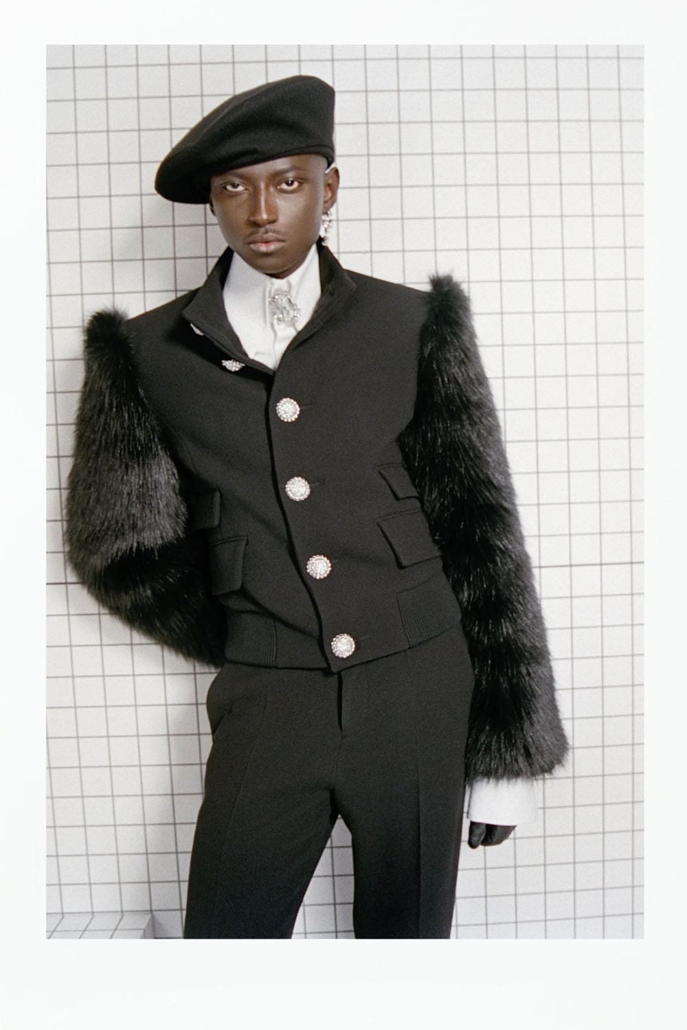 Balmain Fall 2023 Menswear by Olivier Rousteing Runway Magazine 66