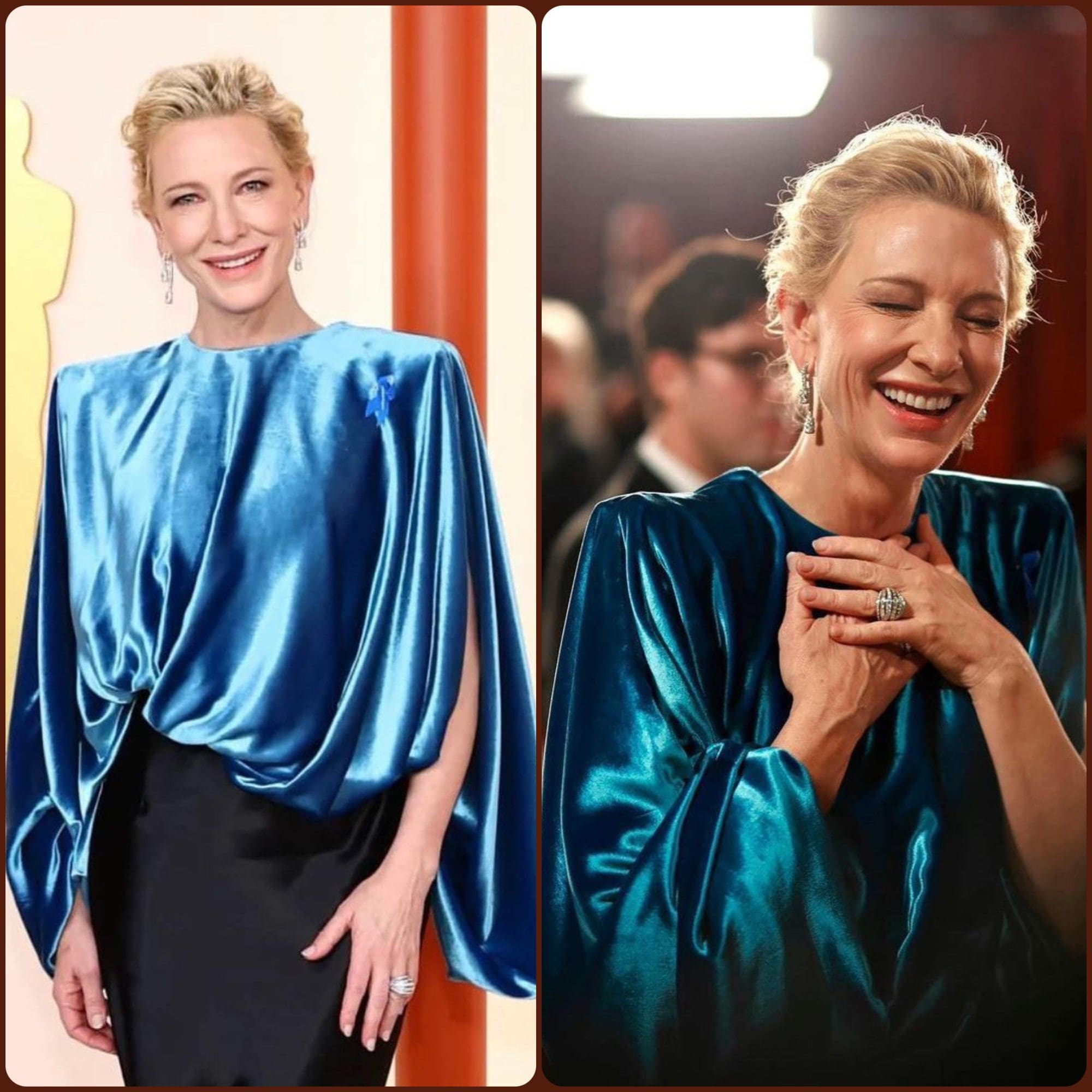 アカデミー賞授賞式で特注のルイ・ヴィトンを着用したケイト・ブランシェット 2023 Runway マガジン11