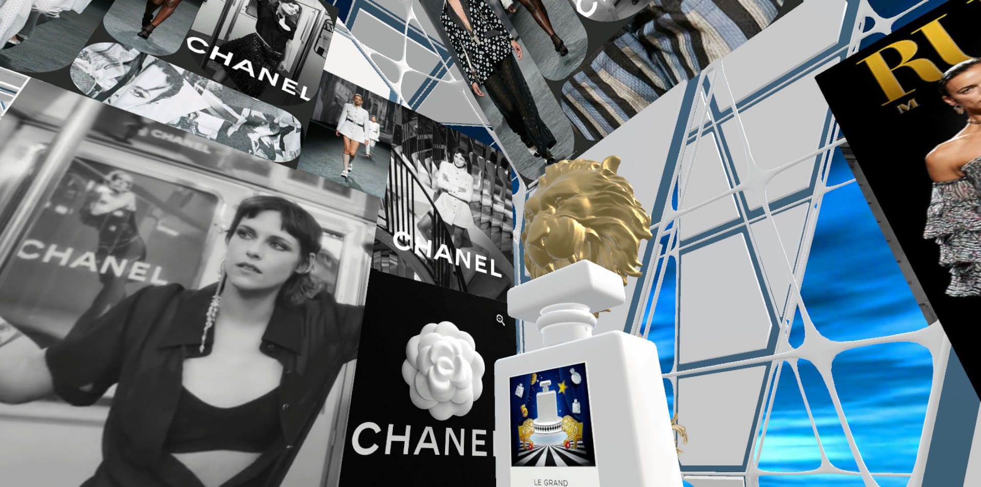 Chanel Web3 Chane Metaverse 首次亮相 Runway 杂志Web3 Runway 元界6