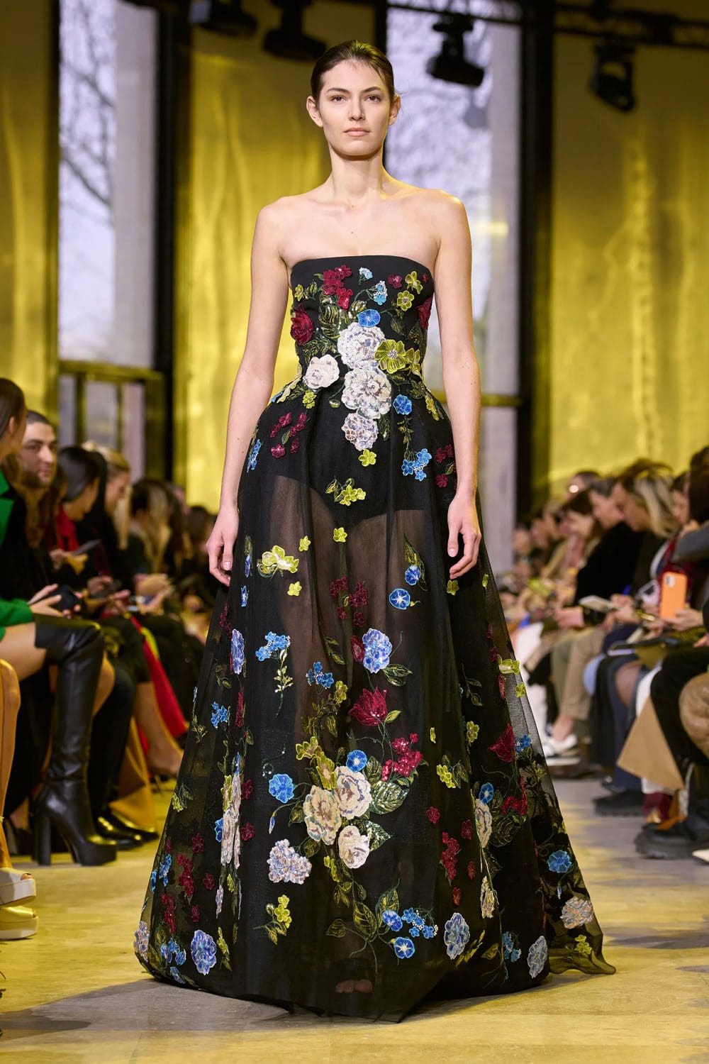 Elie Saab Autunno Inverno 2023 2024 Parigi Runway 67 Magazine
