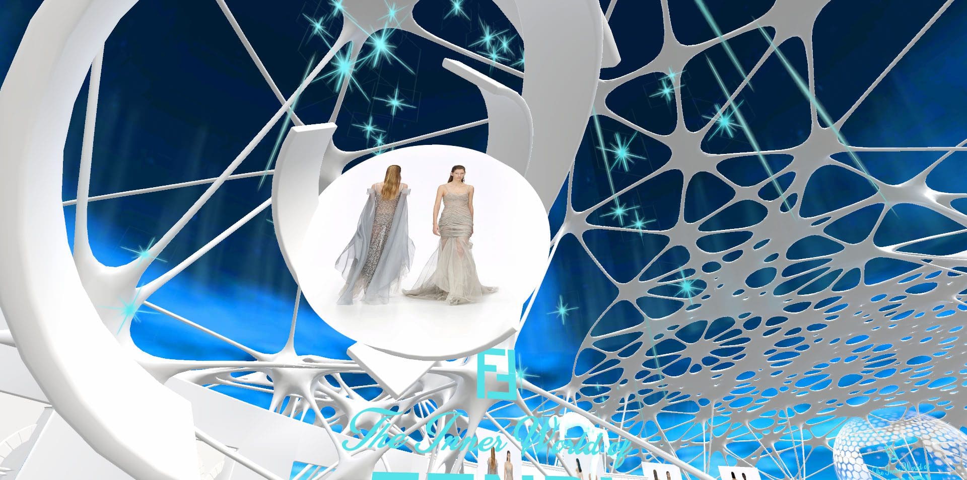 Fendi Web3 Fendi Metaverse Première apparition Runway Revue Web3 Runway Métaverse 1