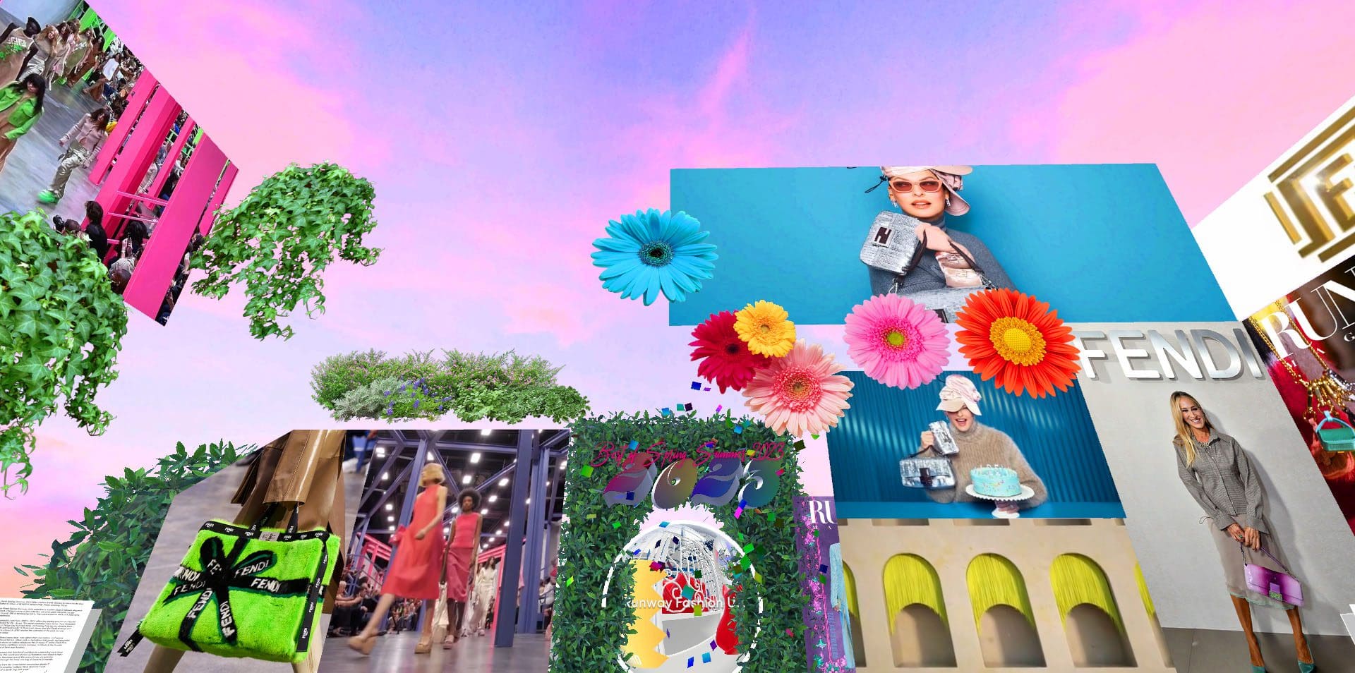 Fendi Web3 Fendi Metaverse Première apparition Runway Revue Web3 Runway Métaverse 5