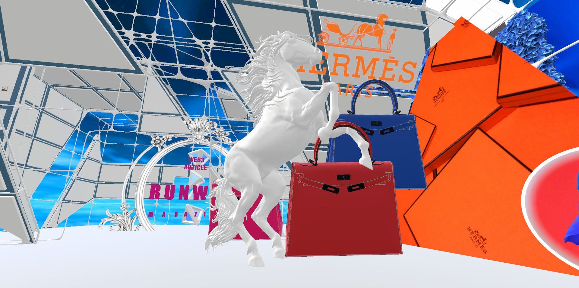 エルメス Web3 エルメス メタバース 初登場 Runway マガジン Web3 Runway メタバース4