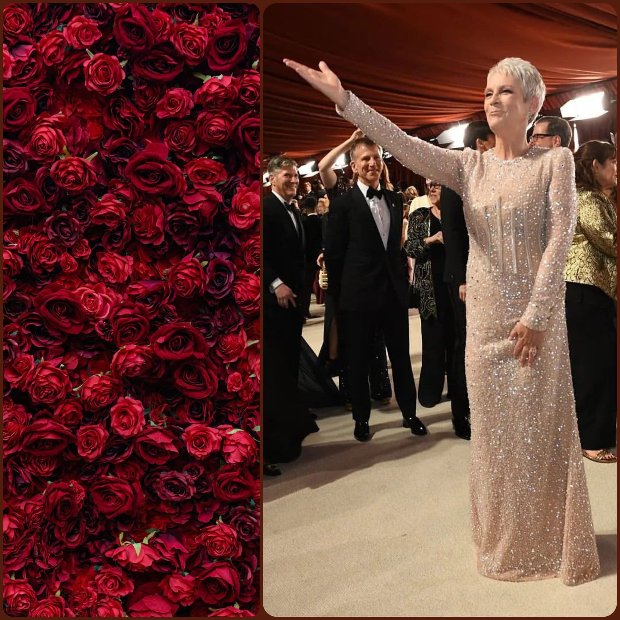 アカデミー賞授賞式で特注ドルチェ&ガッバーナを着用したジェイミー・リー・カーティス 2023 Runway マガジン11