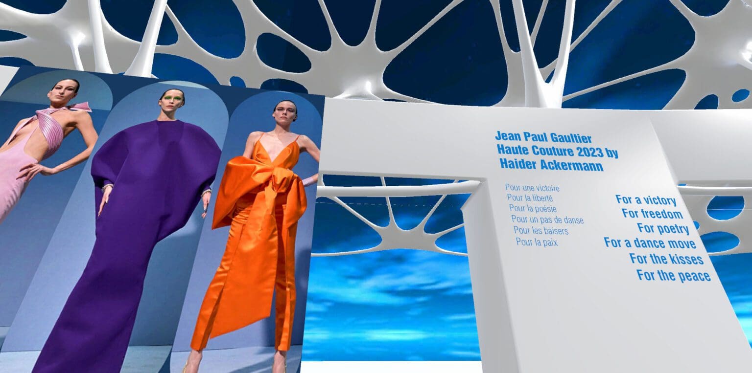 Runway Metaverse Jean Paul Gaultier Metaverse - RUNWAY MAGAZINE ® Official