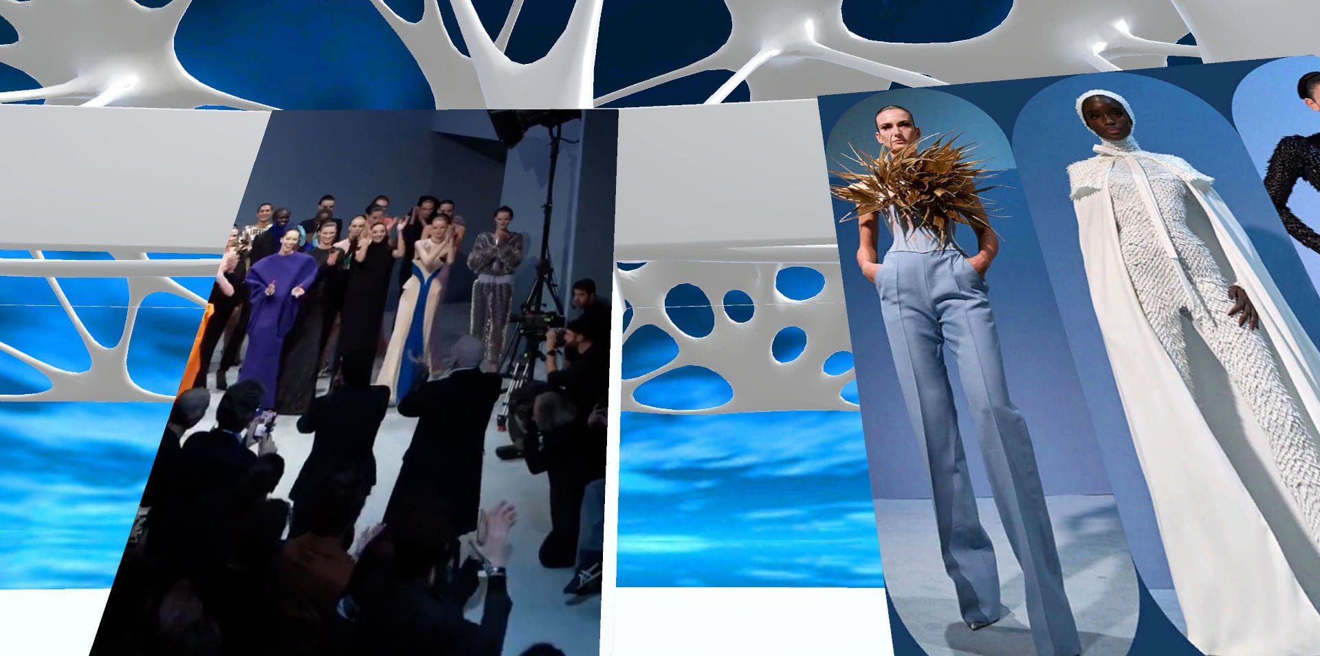 Jean Paul Gaultier Web3 Metaverse Première apparition Runway Revue Web3 Runway Métaverse 3