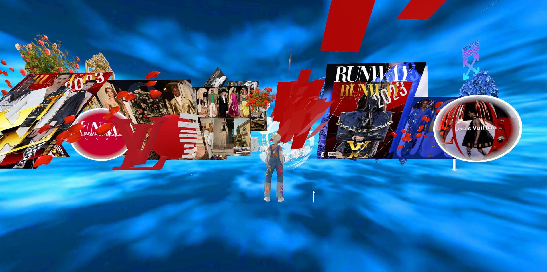 Louis Vuitton Web3 Louis Vuitton Metaverse Primeira aparição Runway Revista Web3 Runway Metaverso 2