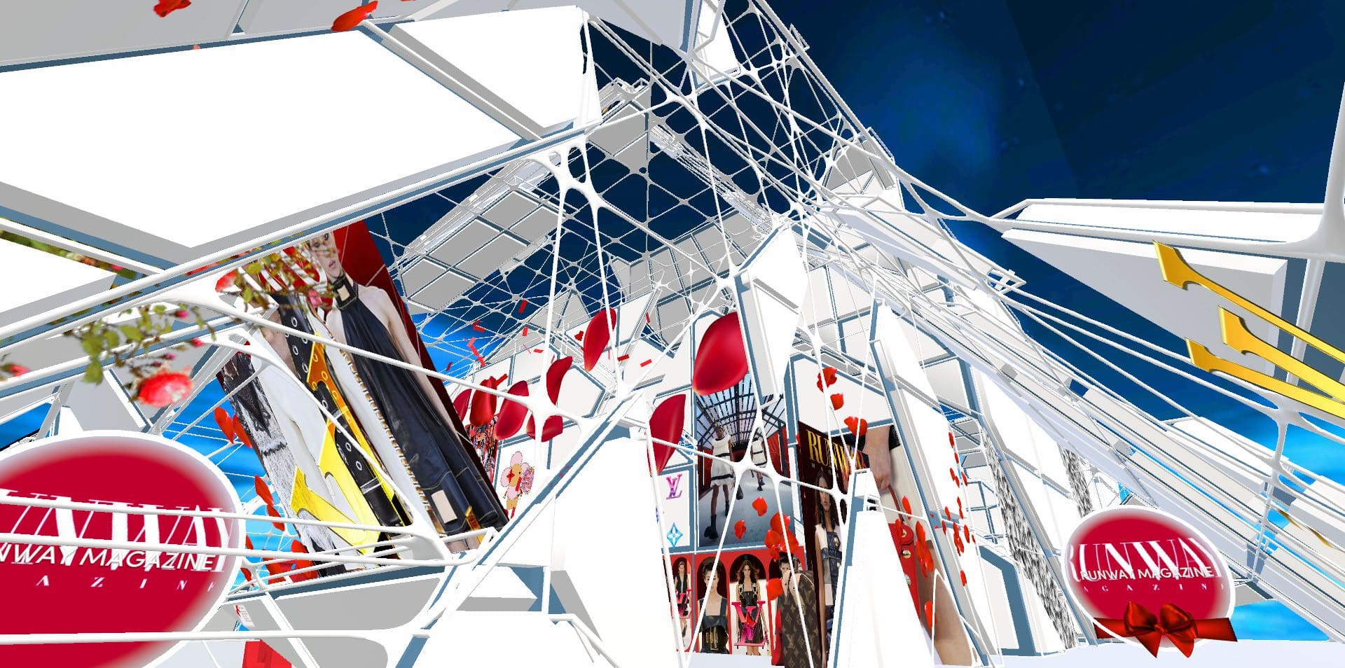 Louis Vuitton Web3 Louis Vuitton Metaverse Primeira aparição Runway Revista Web3 Runway Metaverso 4