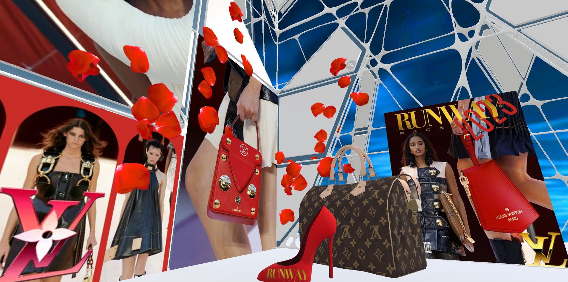 Louis Vuitton Web3 Louis Vuitton Metaverse Primeira aparição Runway Revista Web3 Runway Metaverso 5