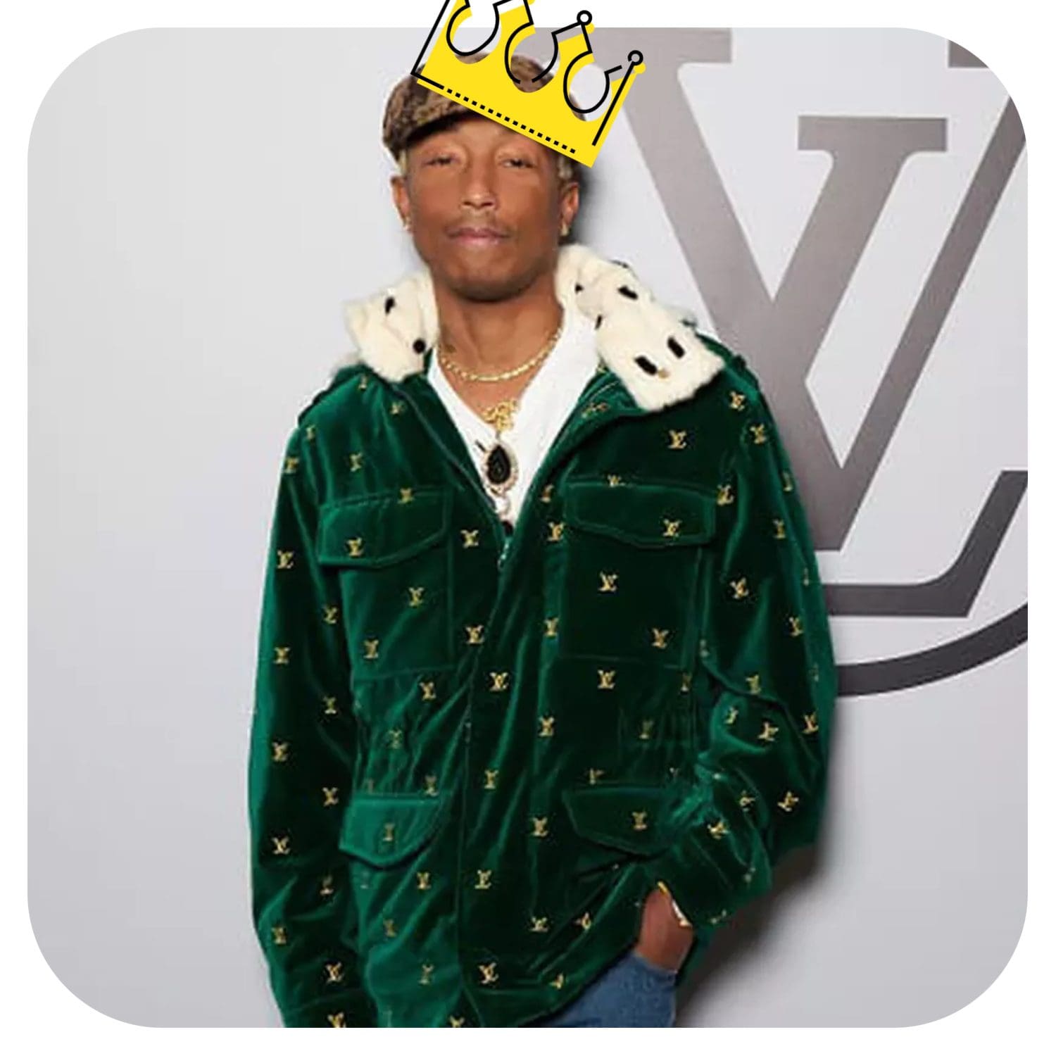Pharrell Williams Louis Vuitton King