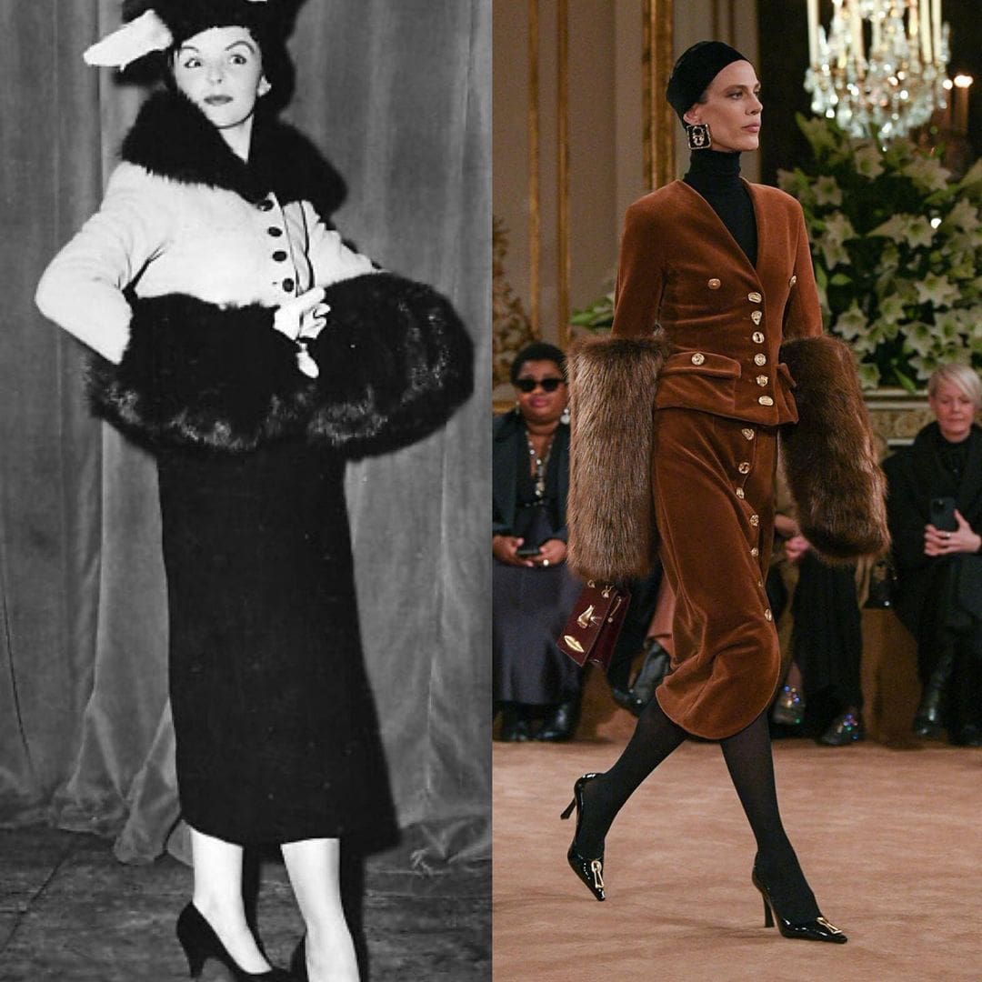 Giacca Schiaparelli con scaldamuscoli 1938 Schiaparelli Autunno Inverno 2023 2024
