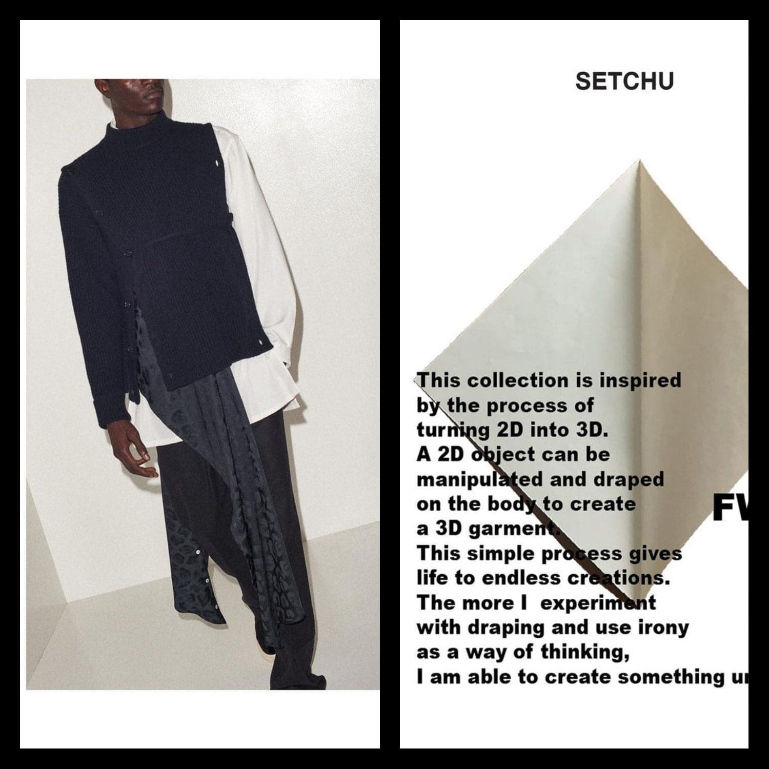 Setchu von Satoshi Kuwata, Gewinner des LVMH-Preises 2023