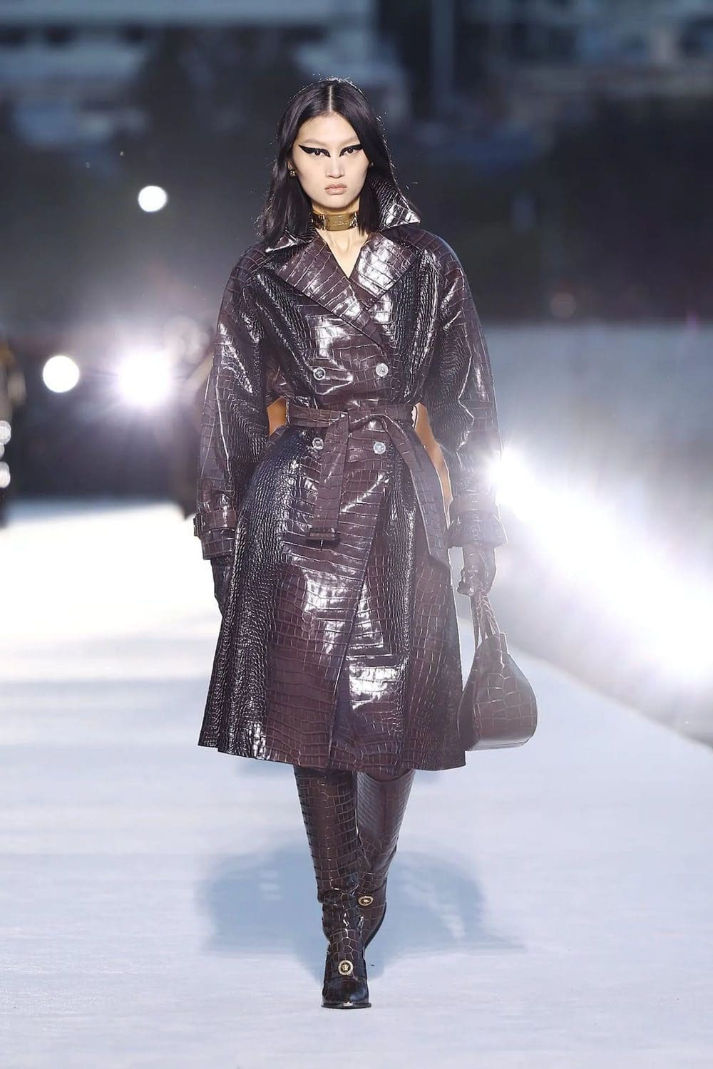 Versace Fall Winter 2023 Los Angeles Runway Magazine 2