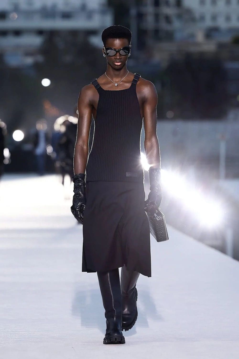 Versace Fall Winter 2023 Los Angeles Runway Magazine 8
