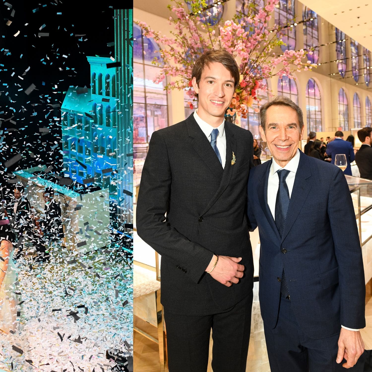 Alexandre Arnault and Jeff Koons at Tiffany&Co Celebrates Reopening of NYC Flagship Store, The Landmark