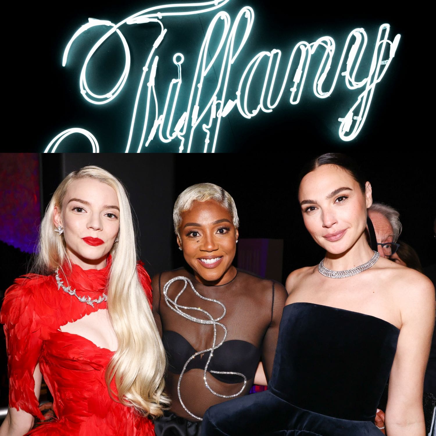 Anya Taylor Joy, Tiffany Haddish, Gal Gadot at Tiffany&Co Celebrates Reopening of NYC Flagship Store, The Landmark