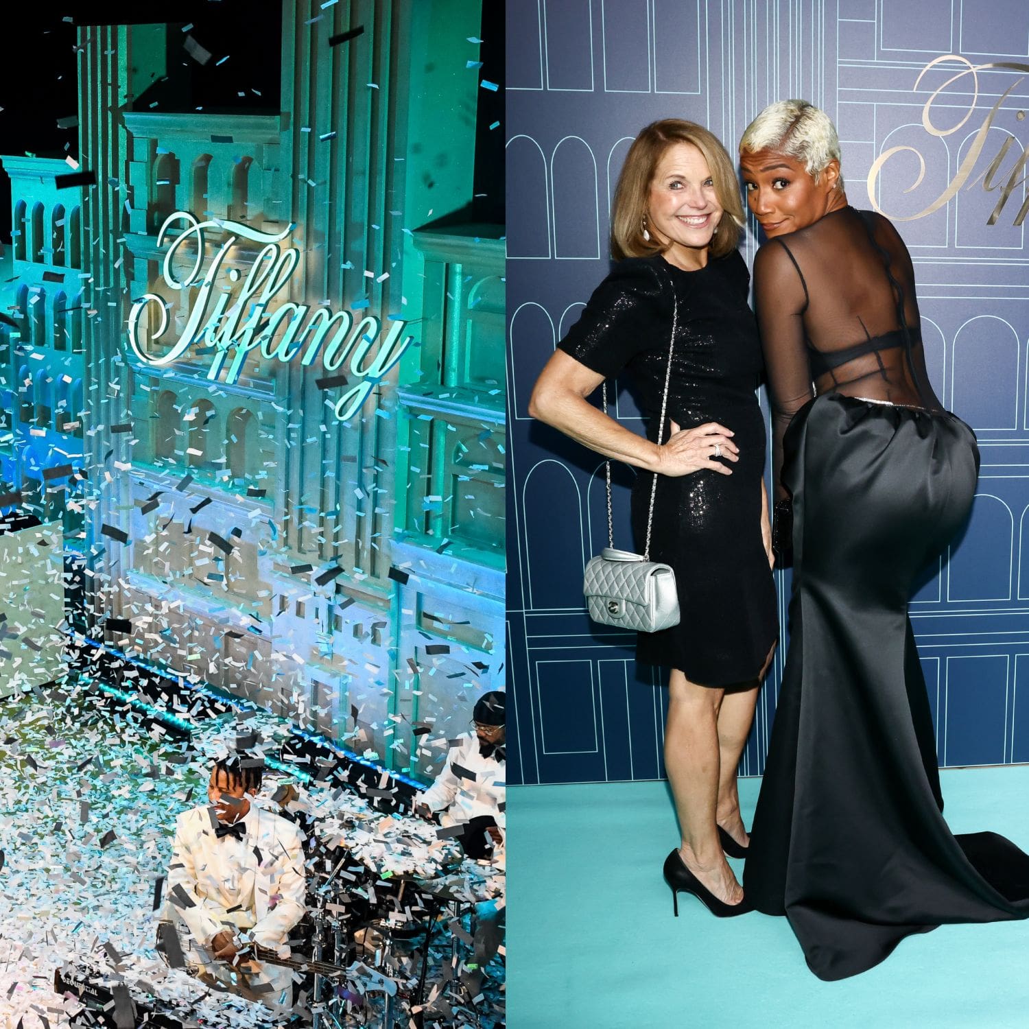 Katie Couric and Tiffany Haddish at Tiffany&Co Celebrates Reopening of NYC Flagship Store, The Landmark