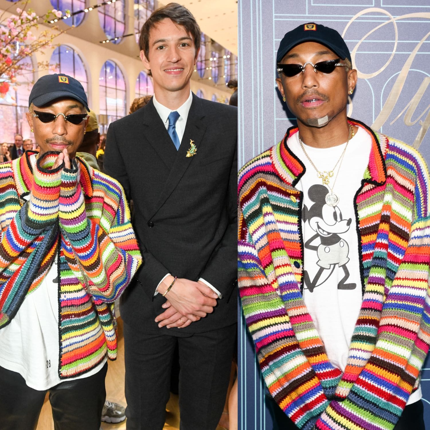Pharell Wiliams and Alexandre Arnault at Tiffany&Co Celebrates Reopening of NYC Flagship Store, The Landmark