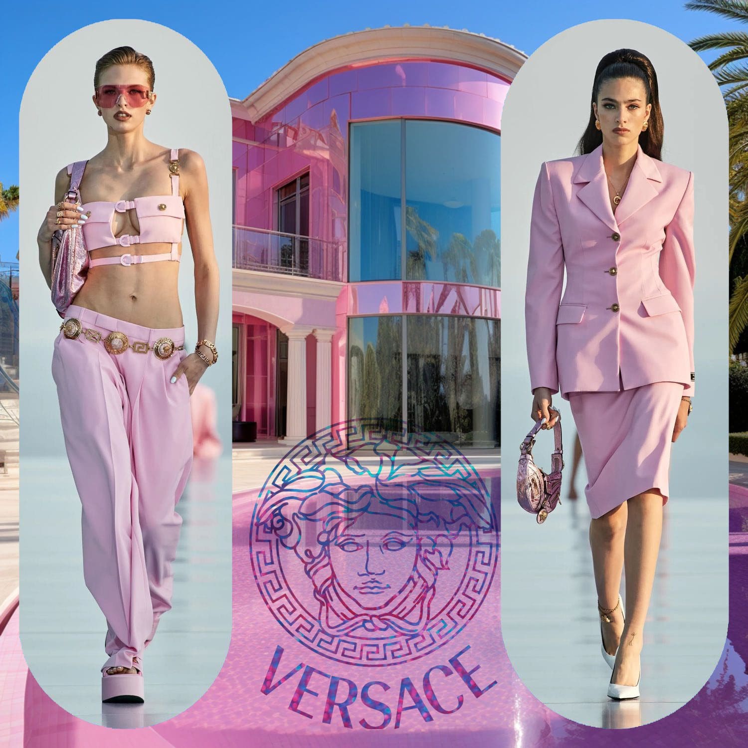 1 crucero Versace La Vacanza 2024 Complejo turístico Cannes Runway Revistas