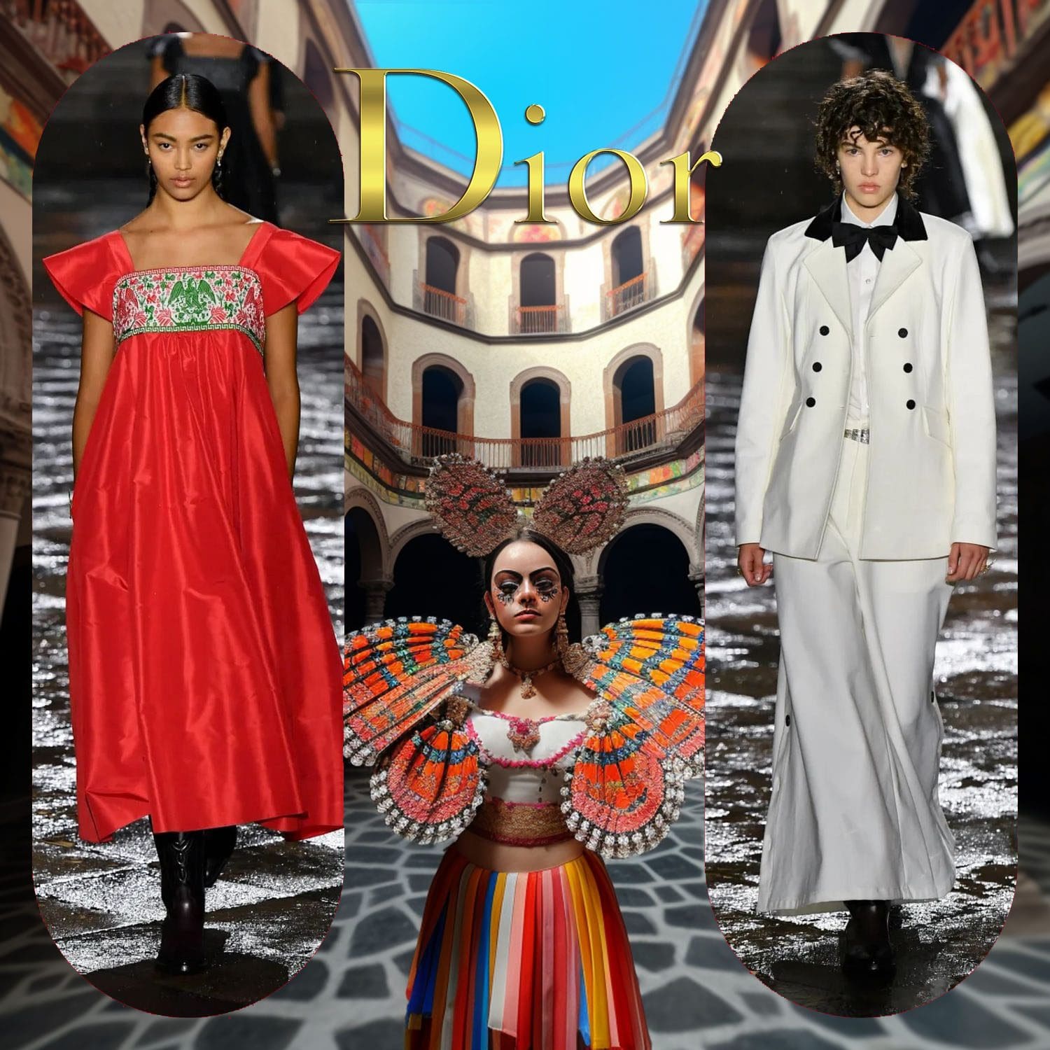 3 ディオール クルーズ 2024 リゾートメキシコ Runway 雑誌