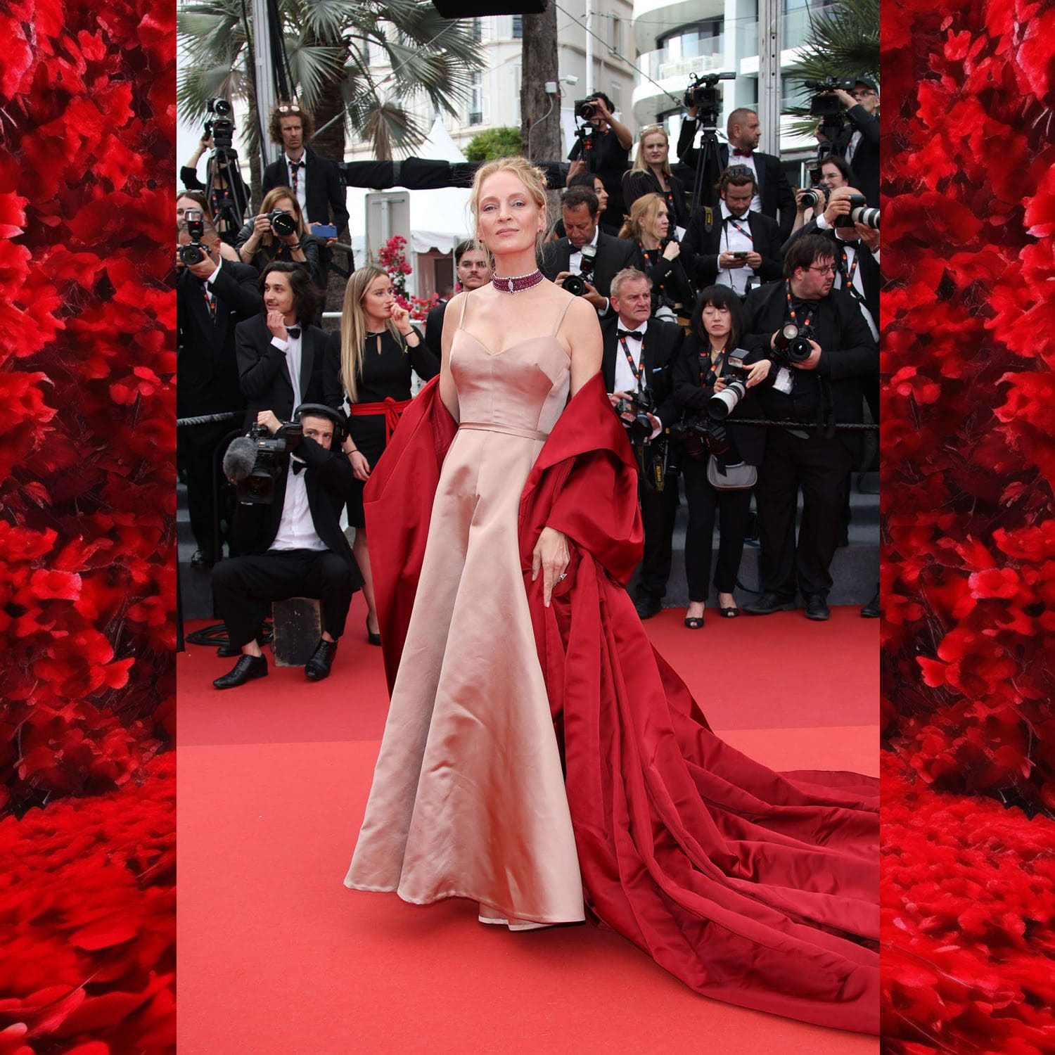 Uma Thurman en Dior au Festival de Cannes 2023 Runway Magazine