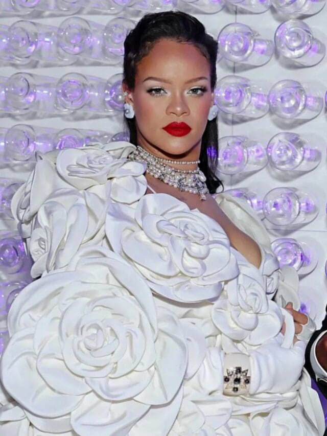 蕾哈娜 (Rihanna) 和 Choupette Lagerfeld – Met Gala 精选 2023