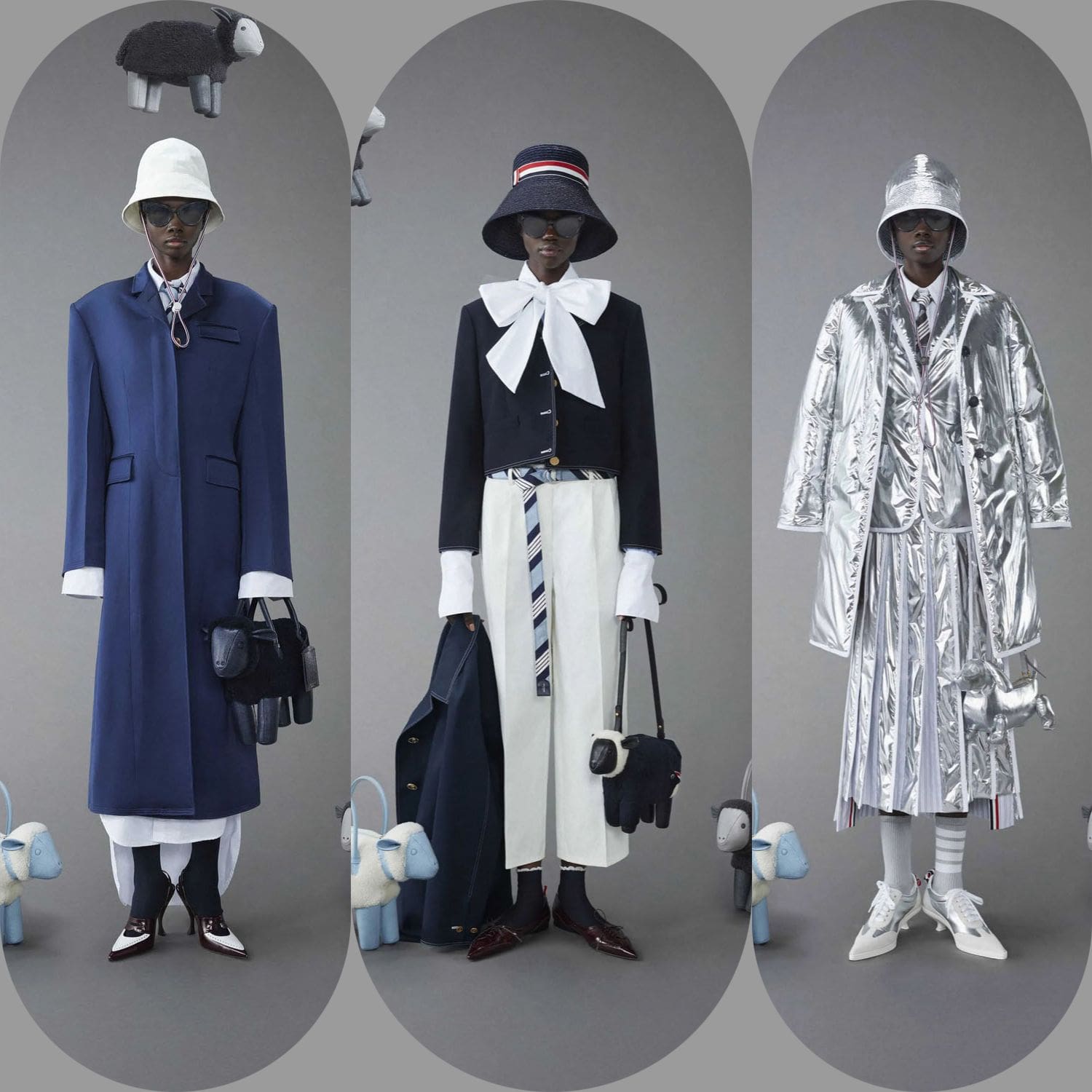 1 Resort Thom Browne 2024 Runway revista