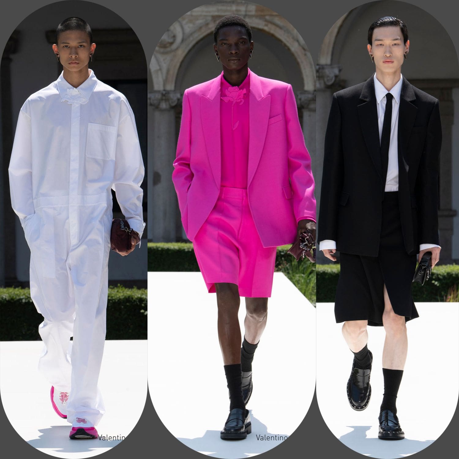 1 ヴァレンティノ メンズウェア 春夏 2024 Runway 雑誌