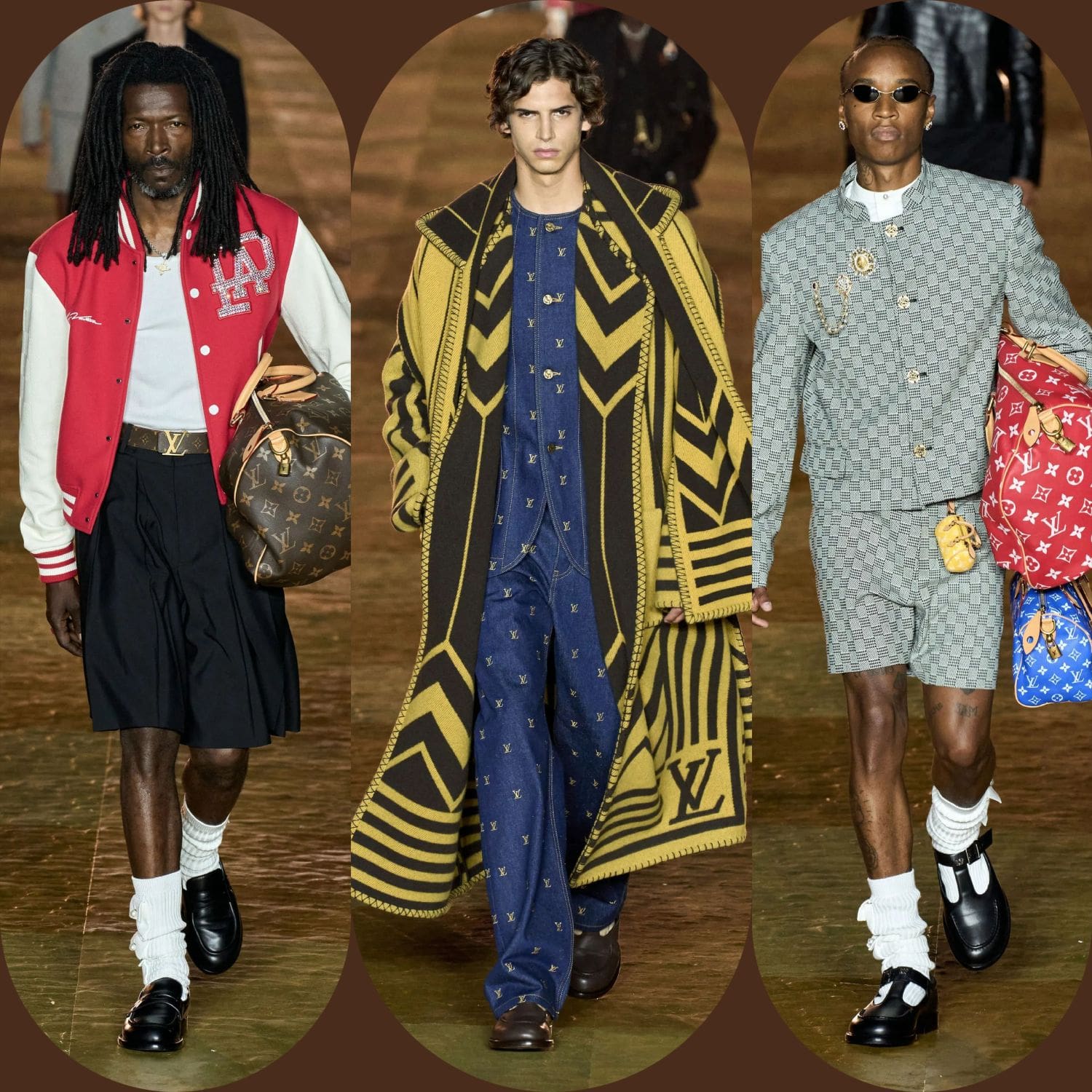 10 Louis Vuitton от Фаррелла Уильямса весна-лето 2024 Runway Магазины