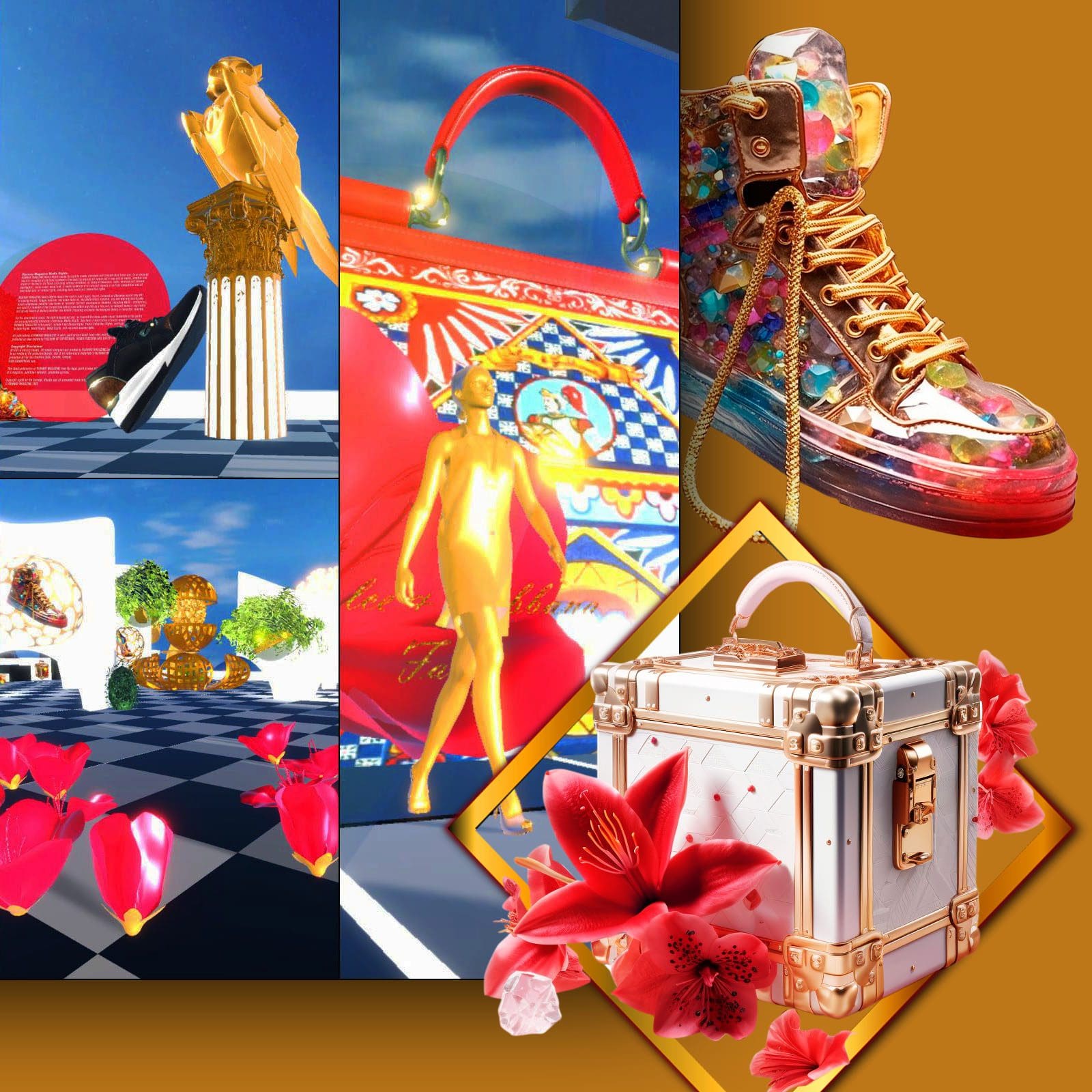 10 Runway 杂志 Web3 范思哲、Michael Kors、Fendi、Dolce Gabbana、Moschino