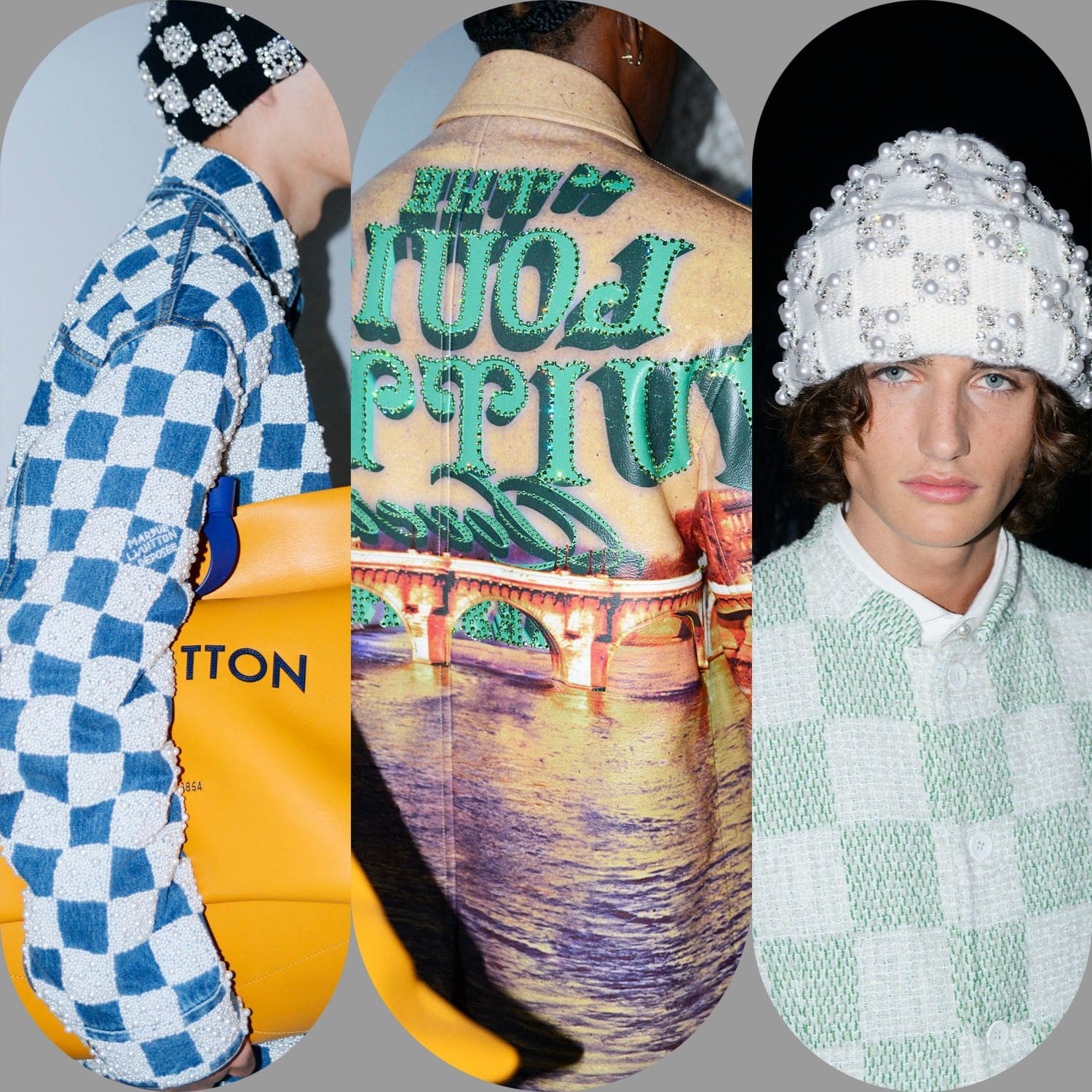 16 Details und Set von Louis Vuitton von Pharrell Williams Runway Magazin