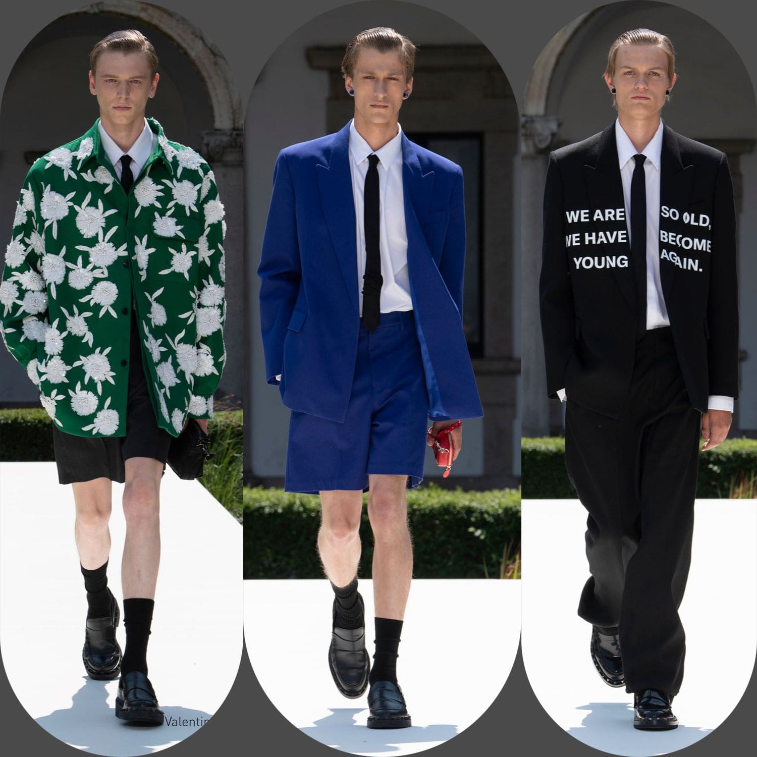 2 ヴァレンティノ メンズウェア 春夏 2024 Runway 雑誌