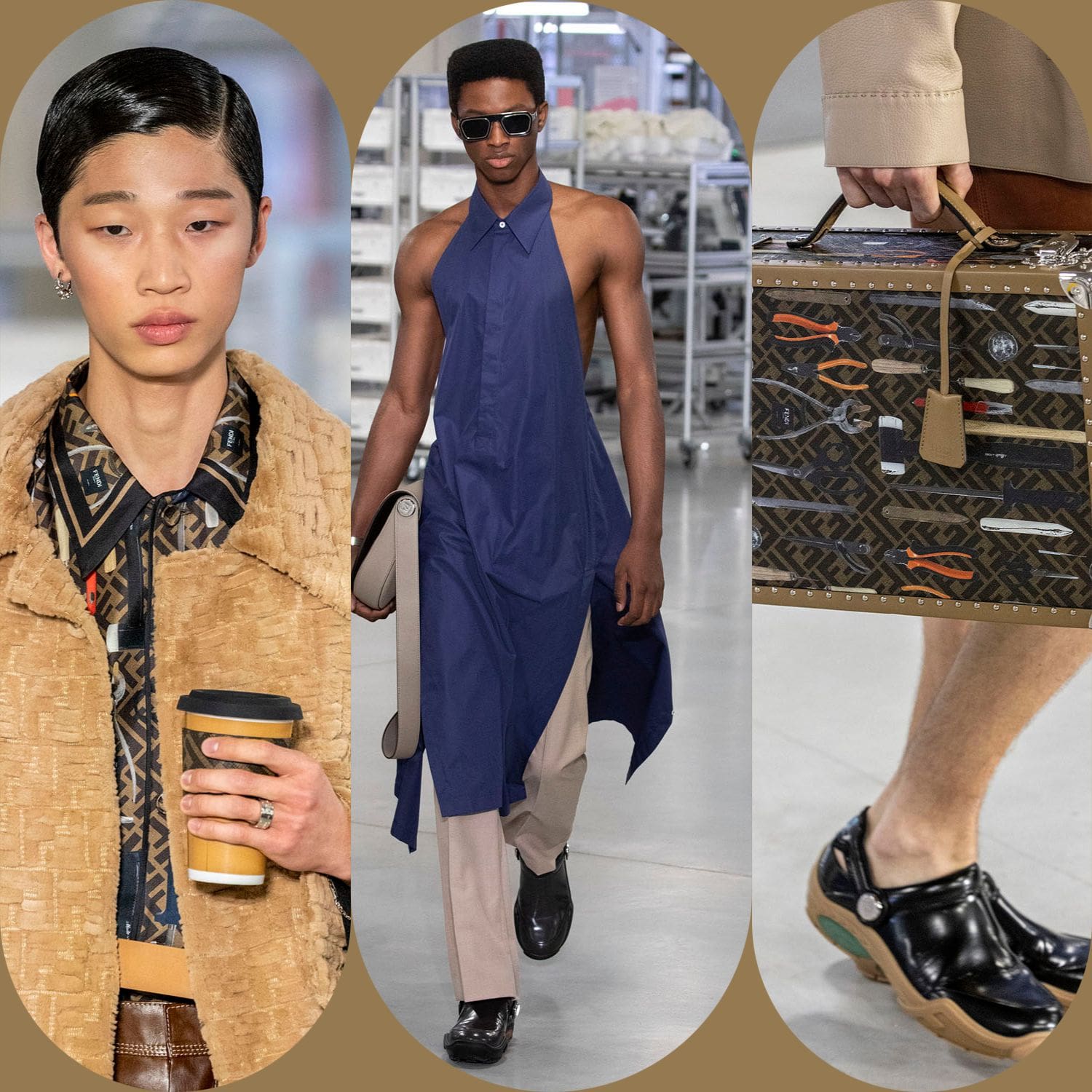 3 Fendi Moda Masculina Primavera Verão 2024 Runway revista
