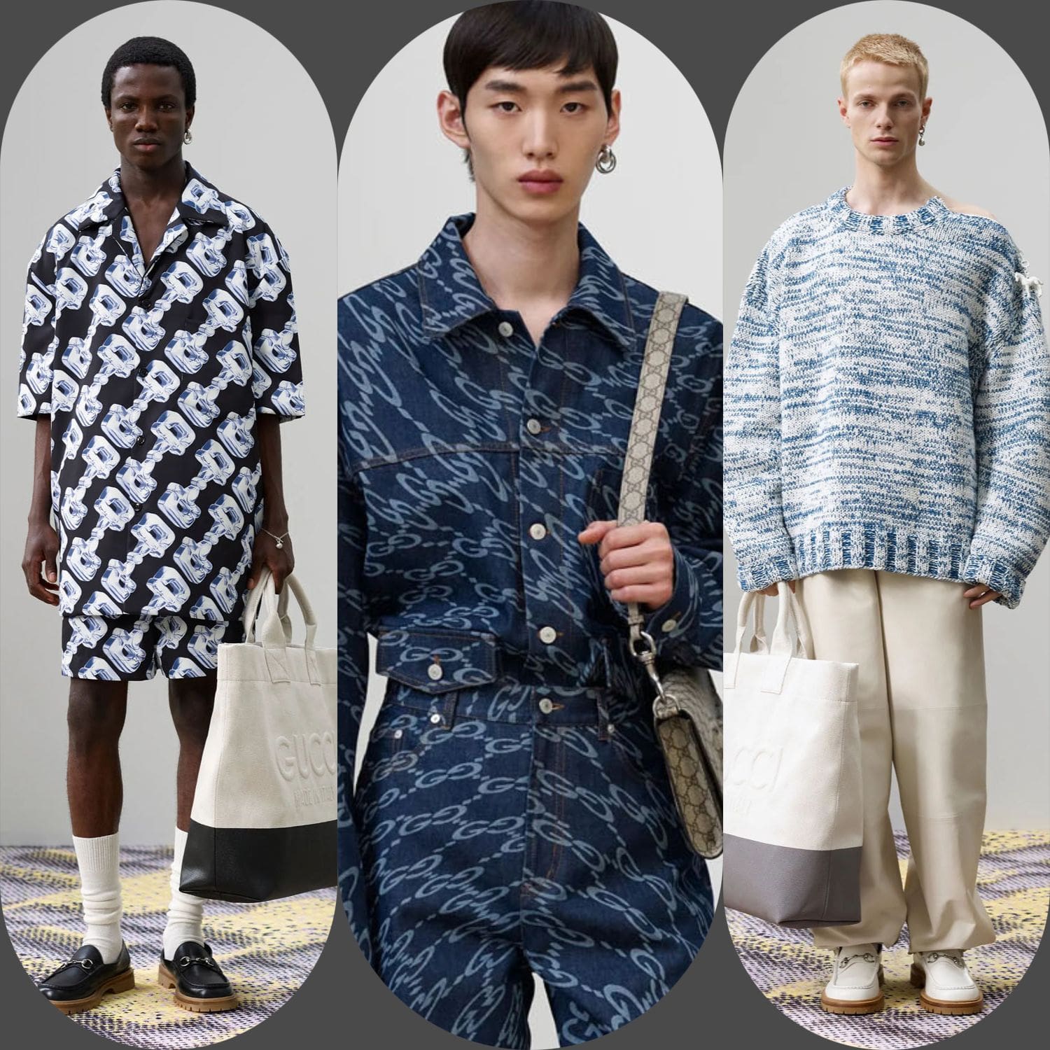 3 Gucci Moda Masculina Primavera Verano 2024 Runway Revistas