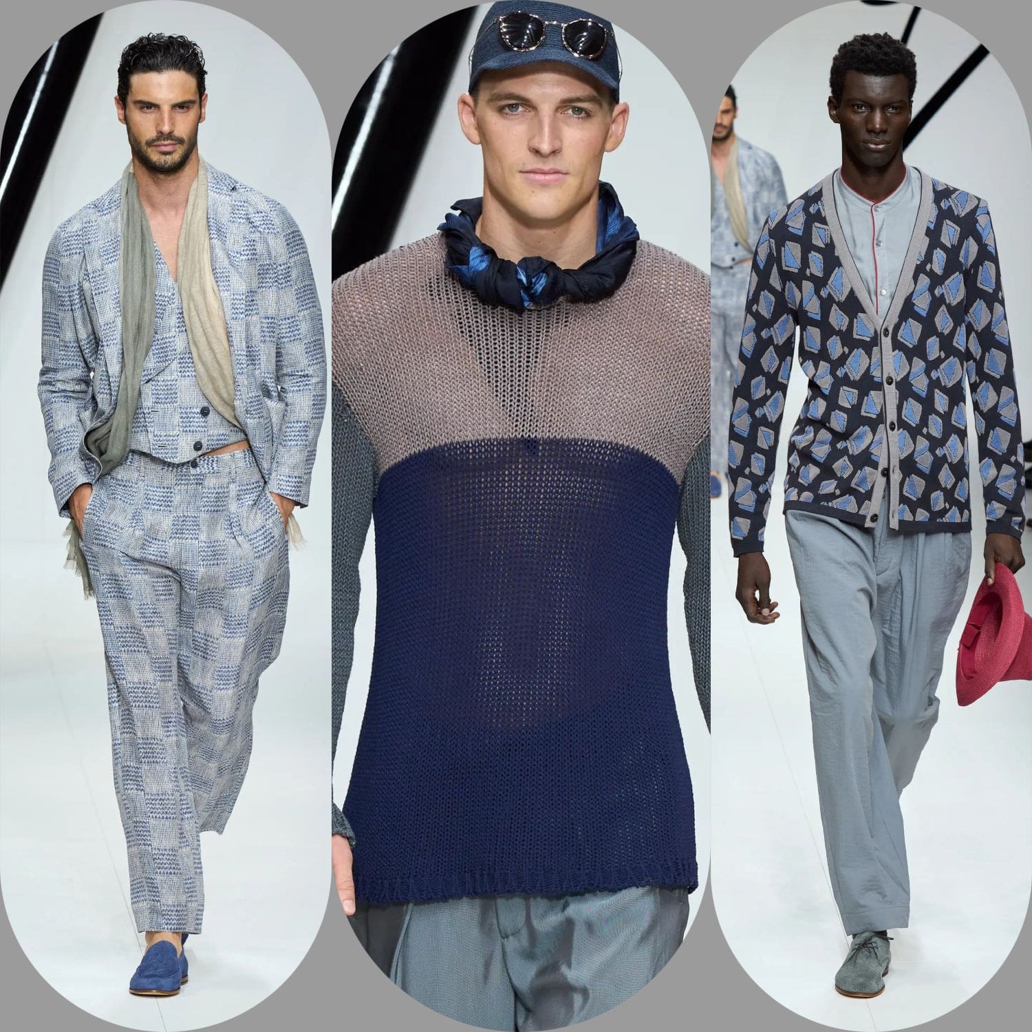 4 Giorgio Armani Primavera Verão 2024 Roupa masculina Runway revista