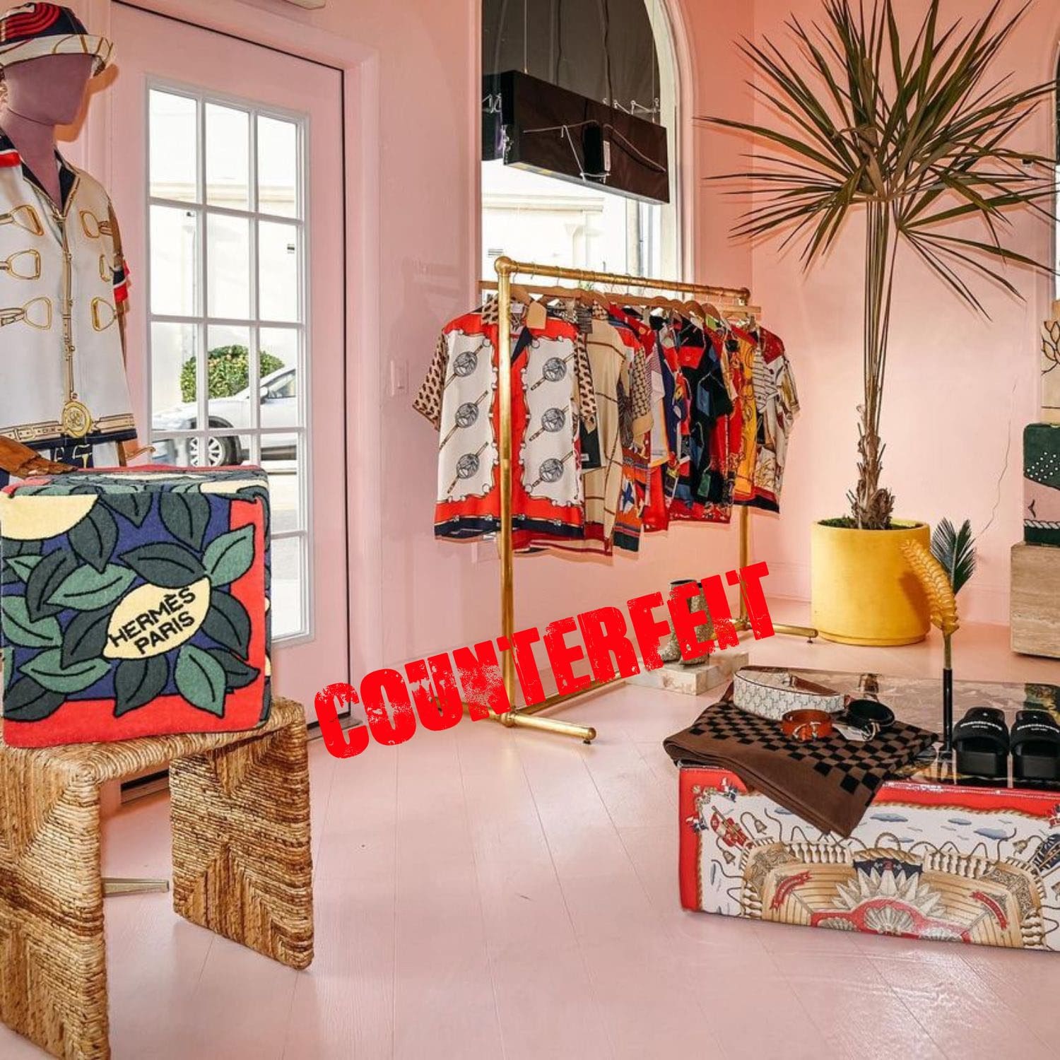 5 Fälschung in KITH von J Logan Home Logan Horne HERMES Fälschung