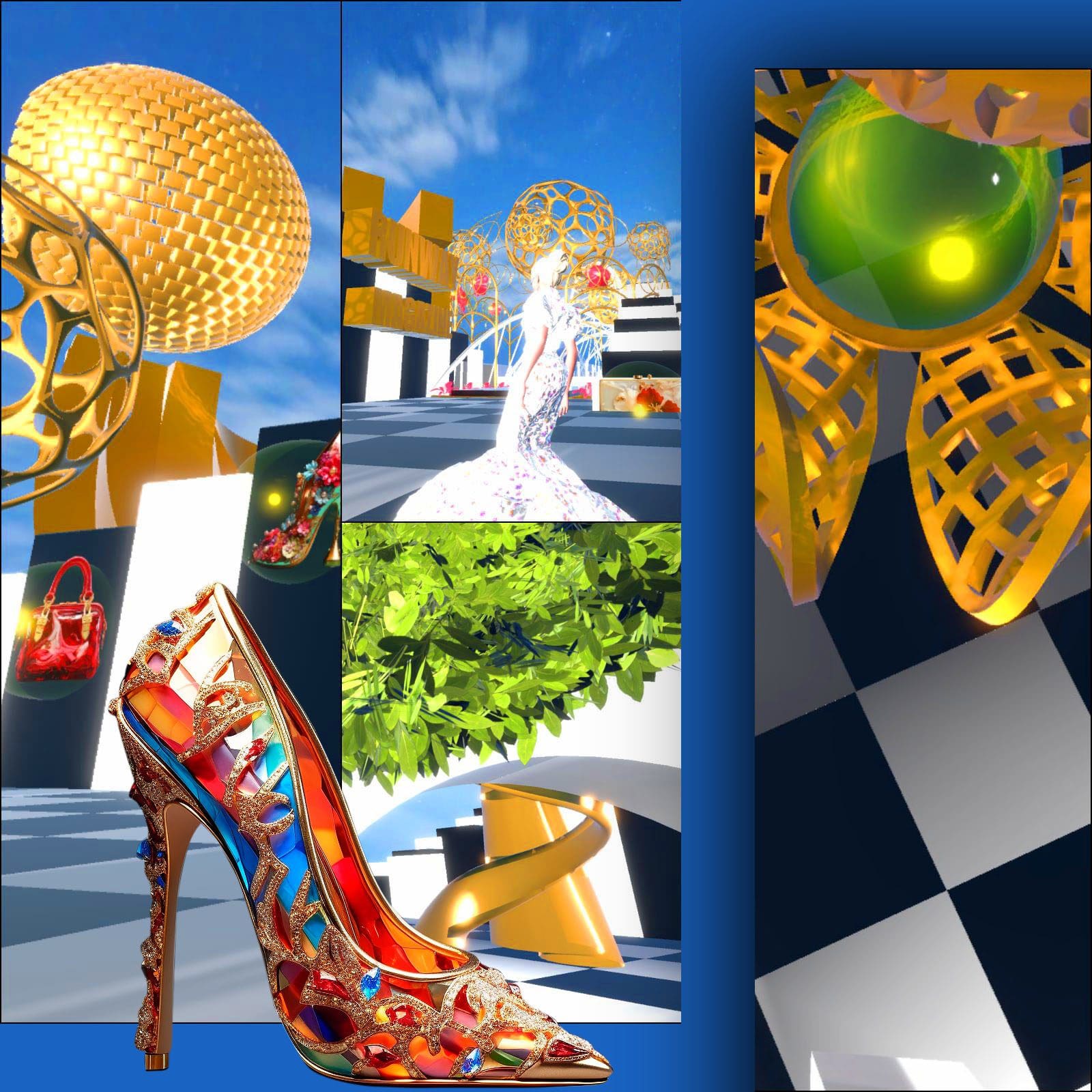 6 Runway Magazine Web3 Versace, Michael Kors, Fendi, Dolce Gabbana, Moschino