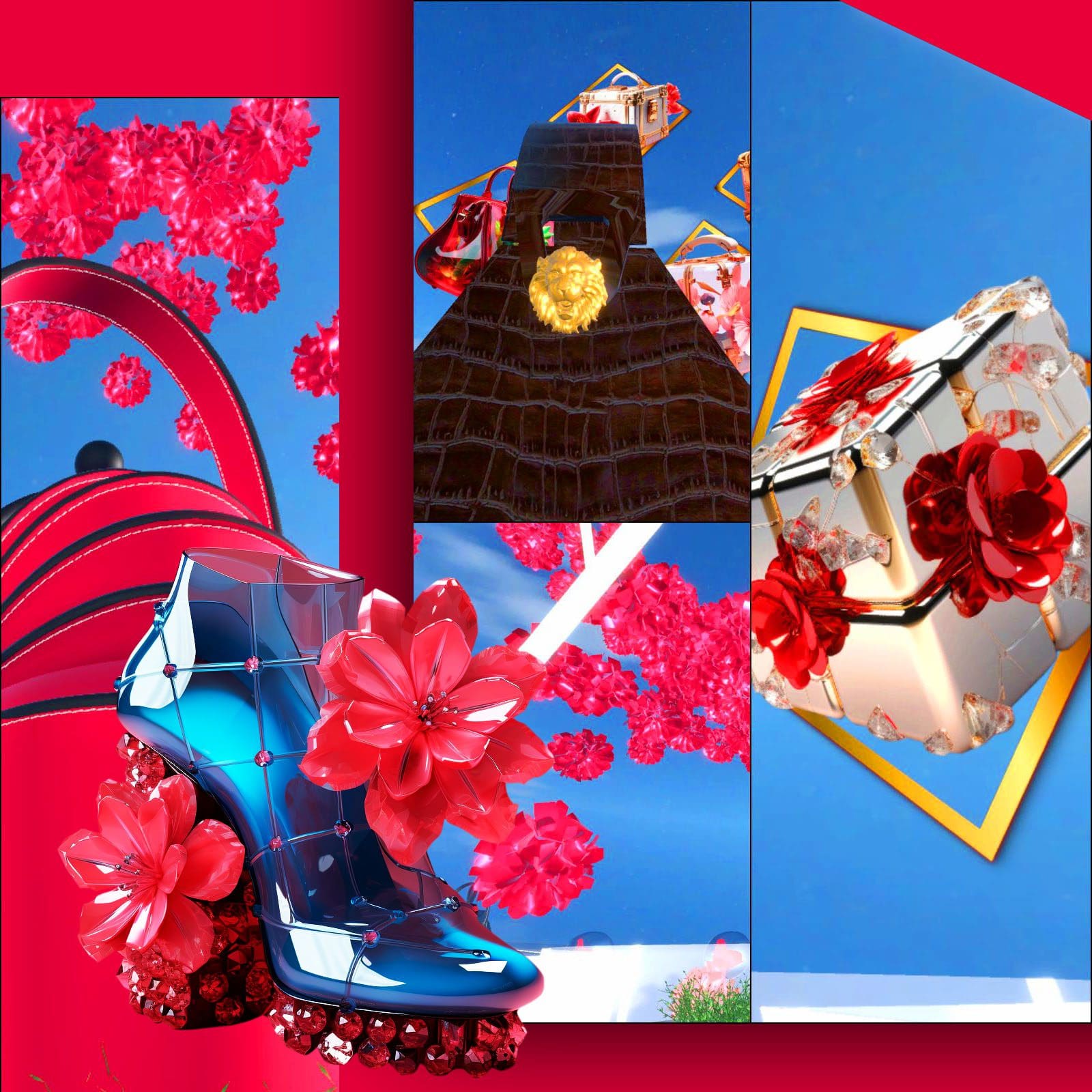 8 Runway Magazine Web3 Versace, Michael Kors, Fendi, Dolce Gabbana, Moschino
