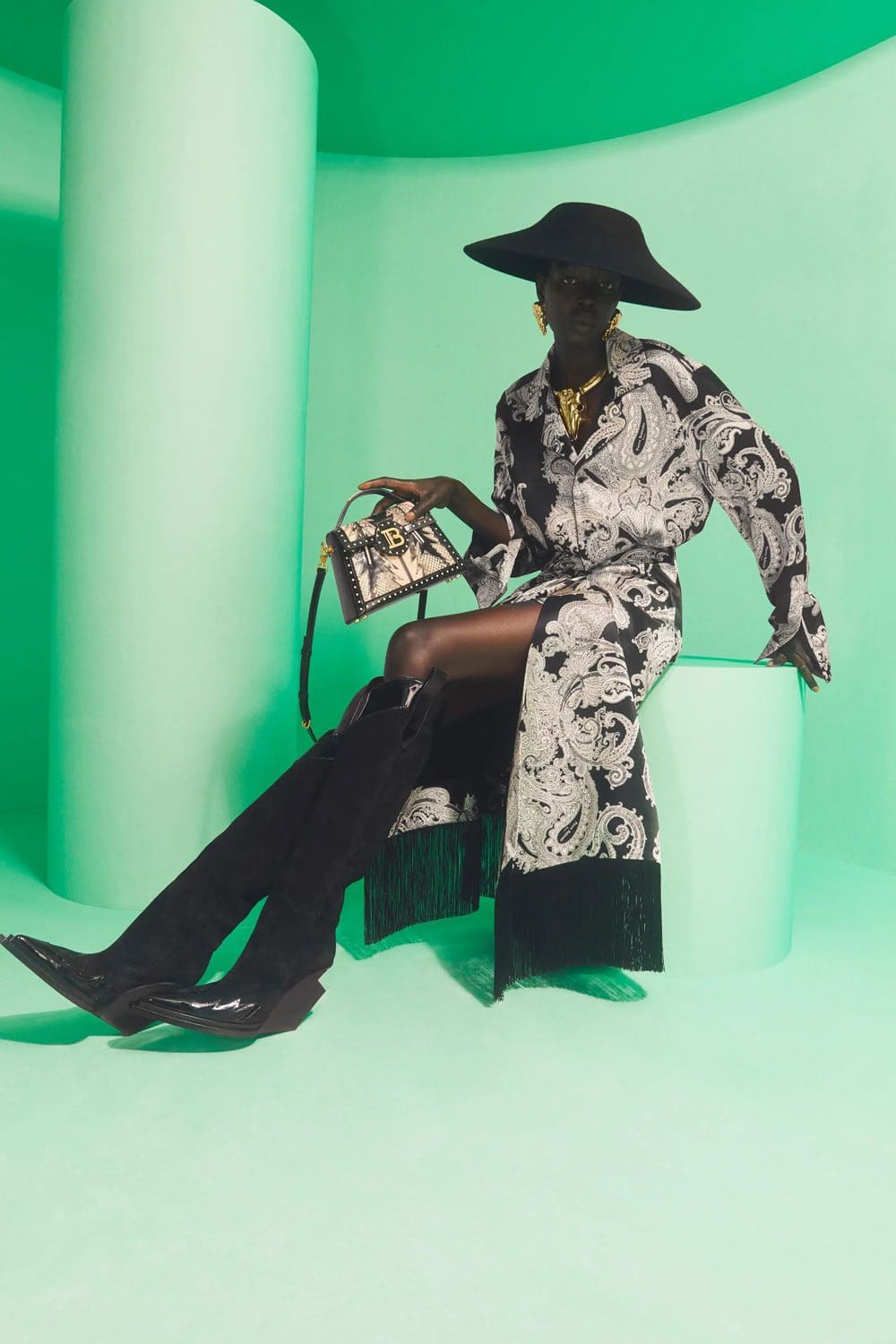 Balmain Resort 2024 Runway Revista (51)
