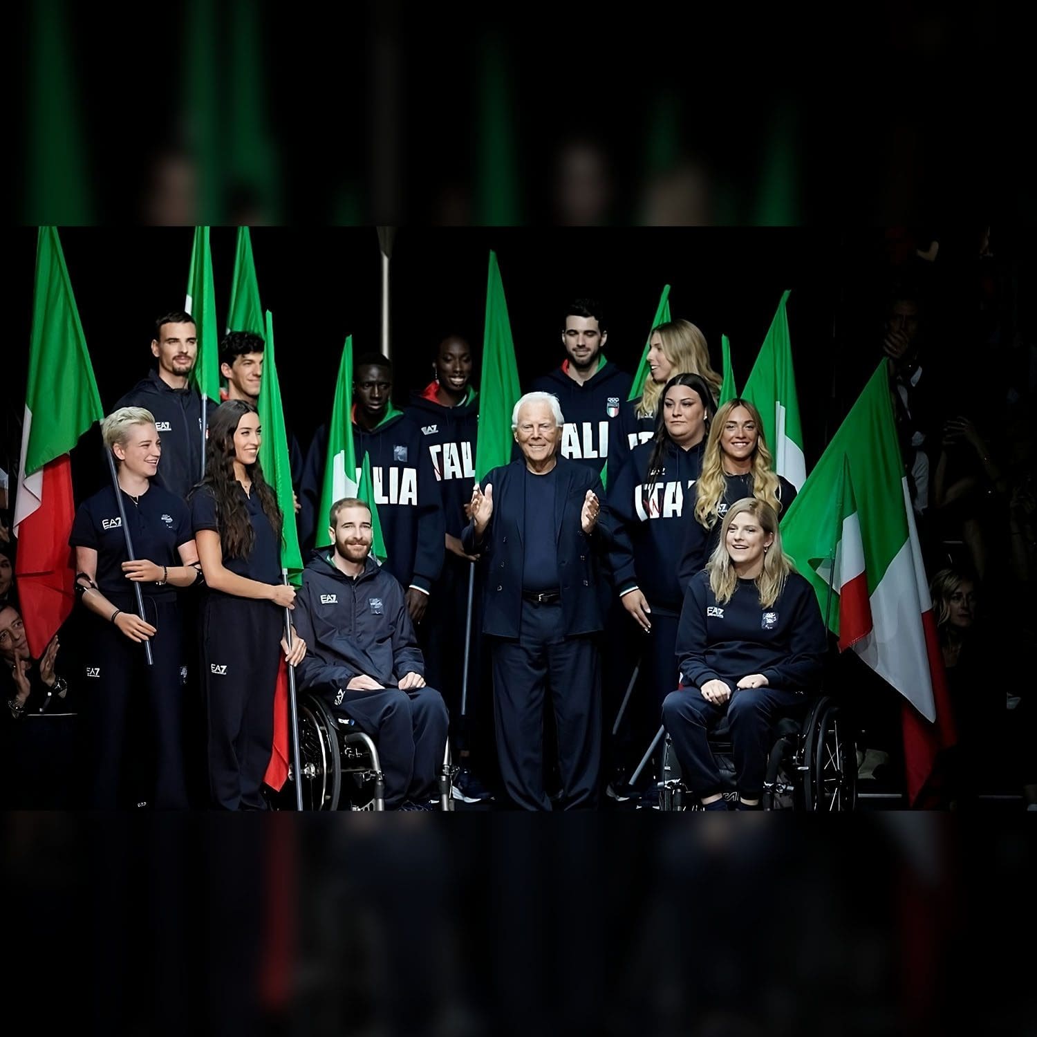 Emporio Armani Men Spring Summer 2024 special sportswear collection for Olympic Games in Paris 2024
