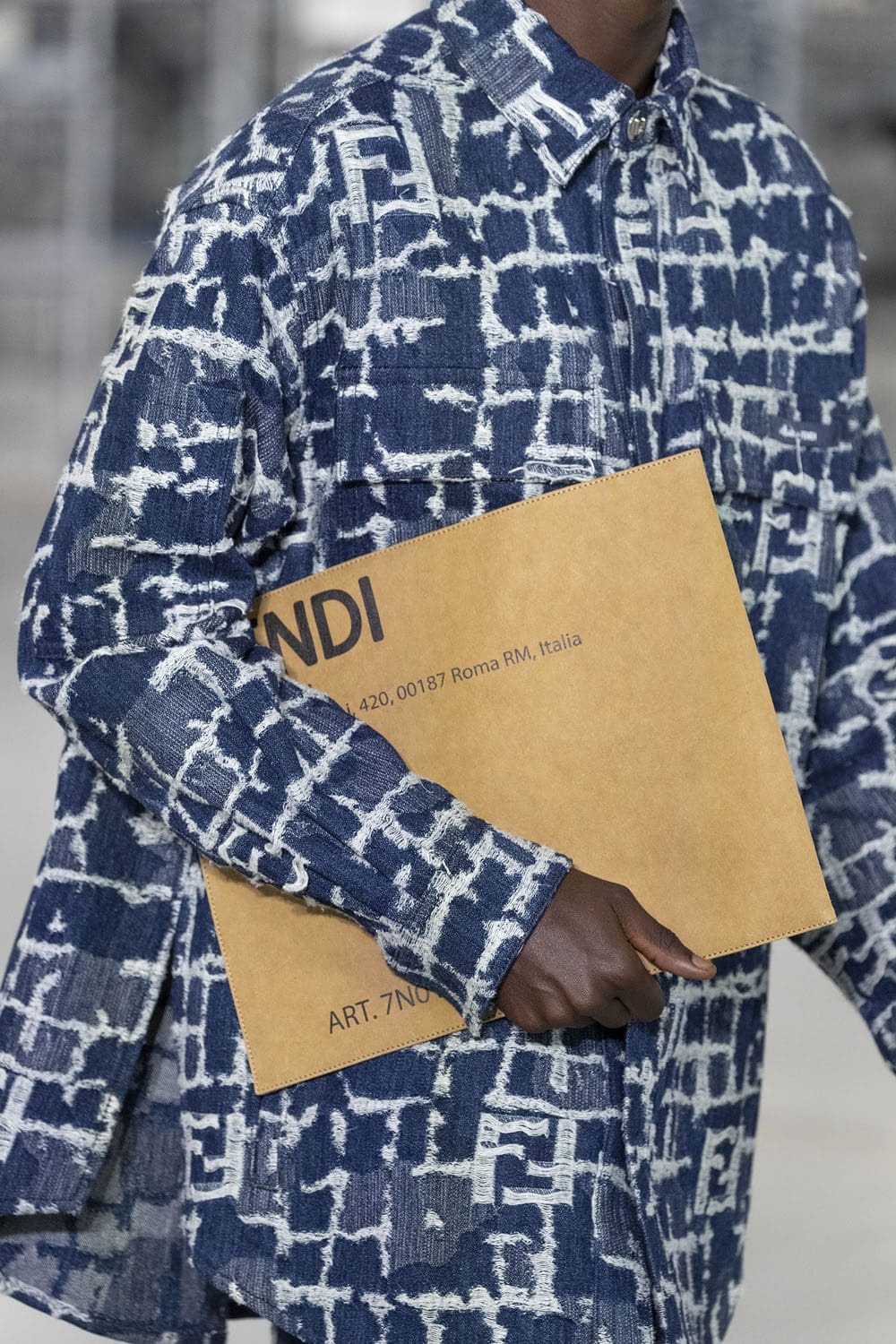 Fendi Moda Masculina Primavera Verão 2024 Runway Revista (121)
