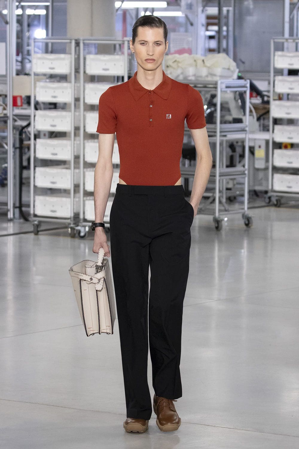 Fendi Moda Masculina Primavera Verão 2024 Runway Revista (136)