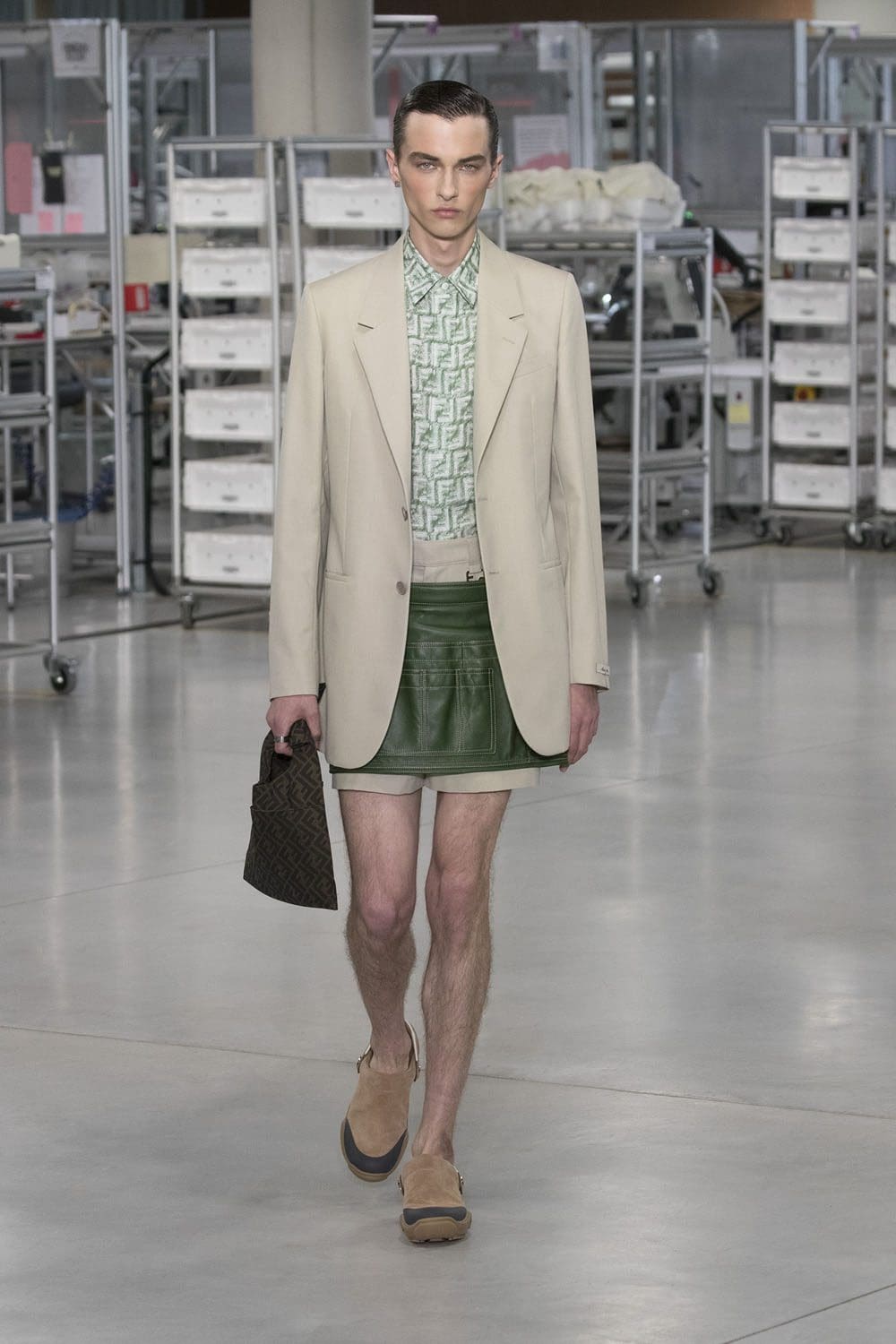 Fendi Moda Masculina Primavera Verão 2024 Runway Revista (180)