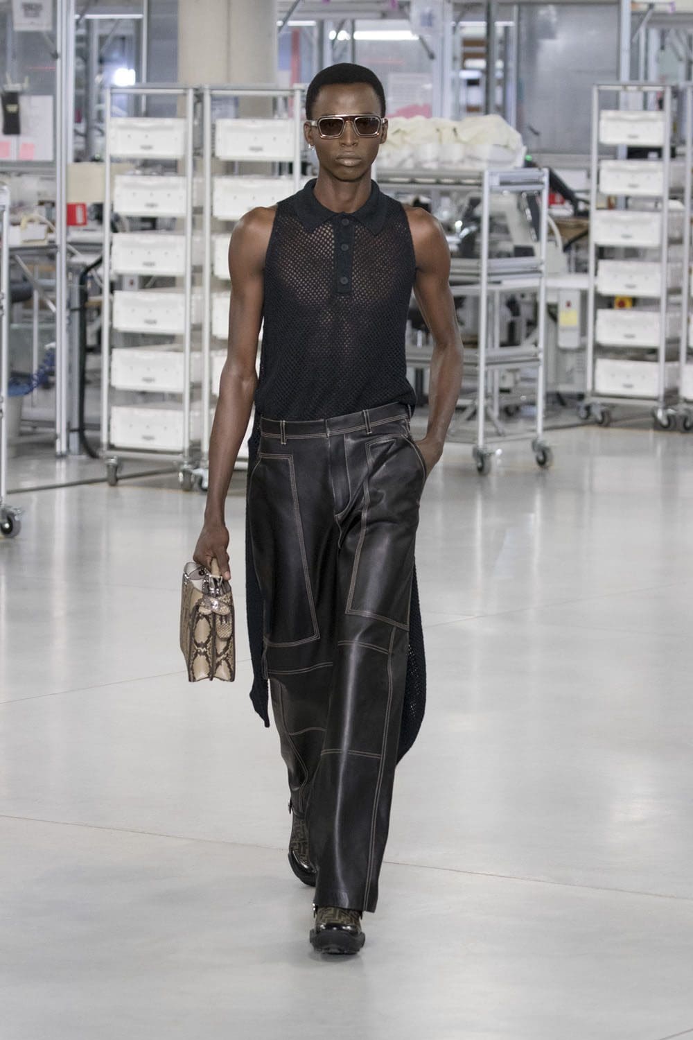 Fendi Moda Masculina Primavera Verão 2024 Runway Revista (204)