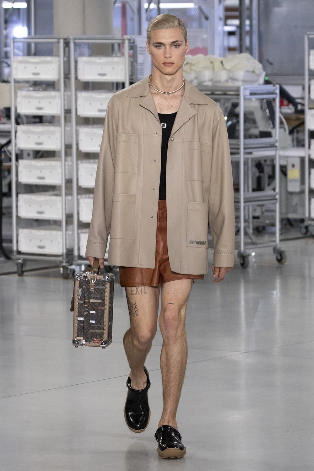 Fendi Moda Masculina Primavera Verão 2024 Runway Revista (96)