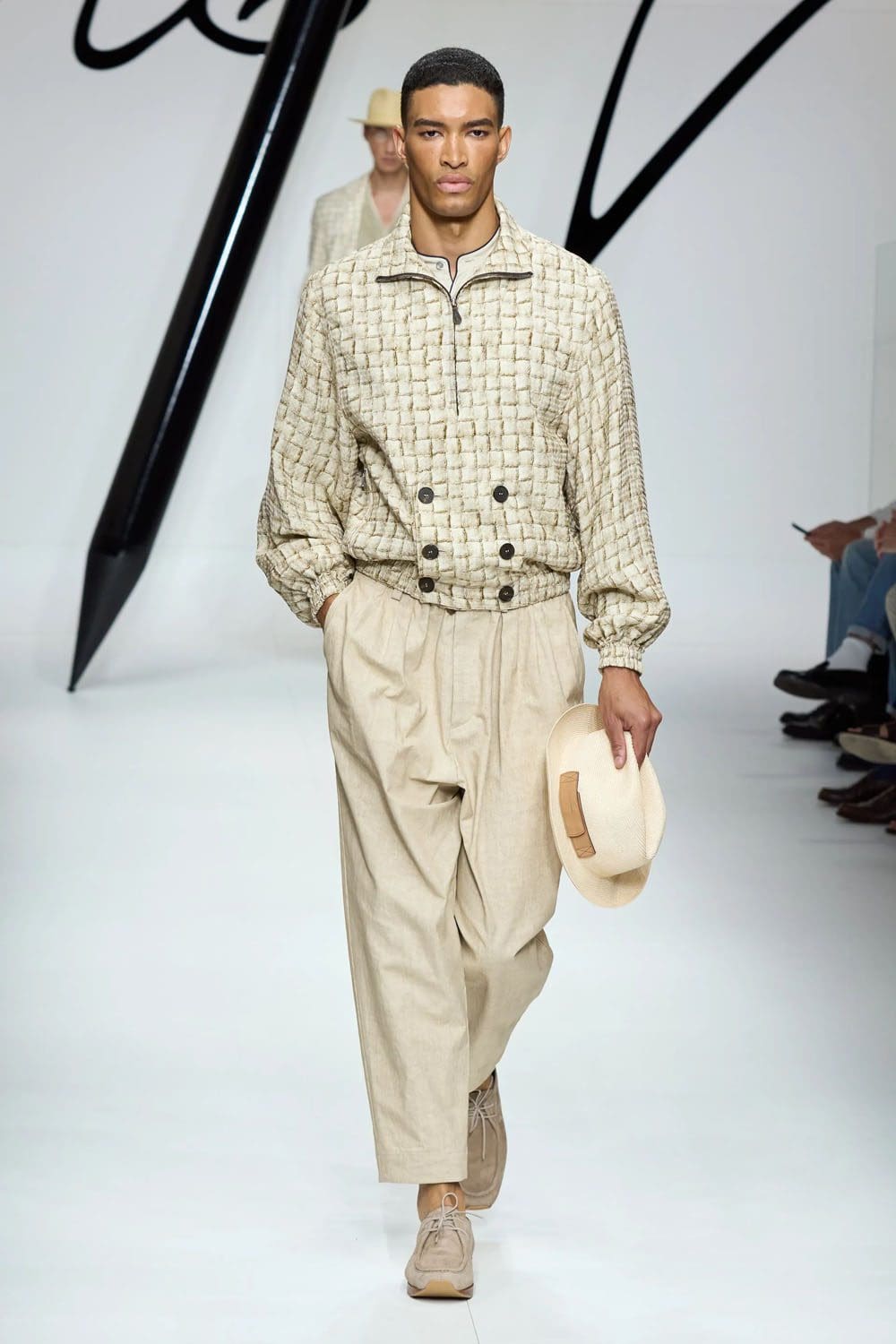 Giorgio Armani Primavera Verão 2024 Roupa masculina Runway Revista (18)