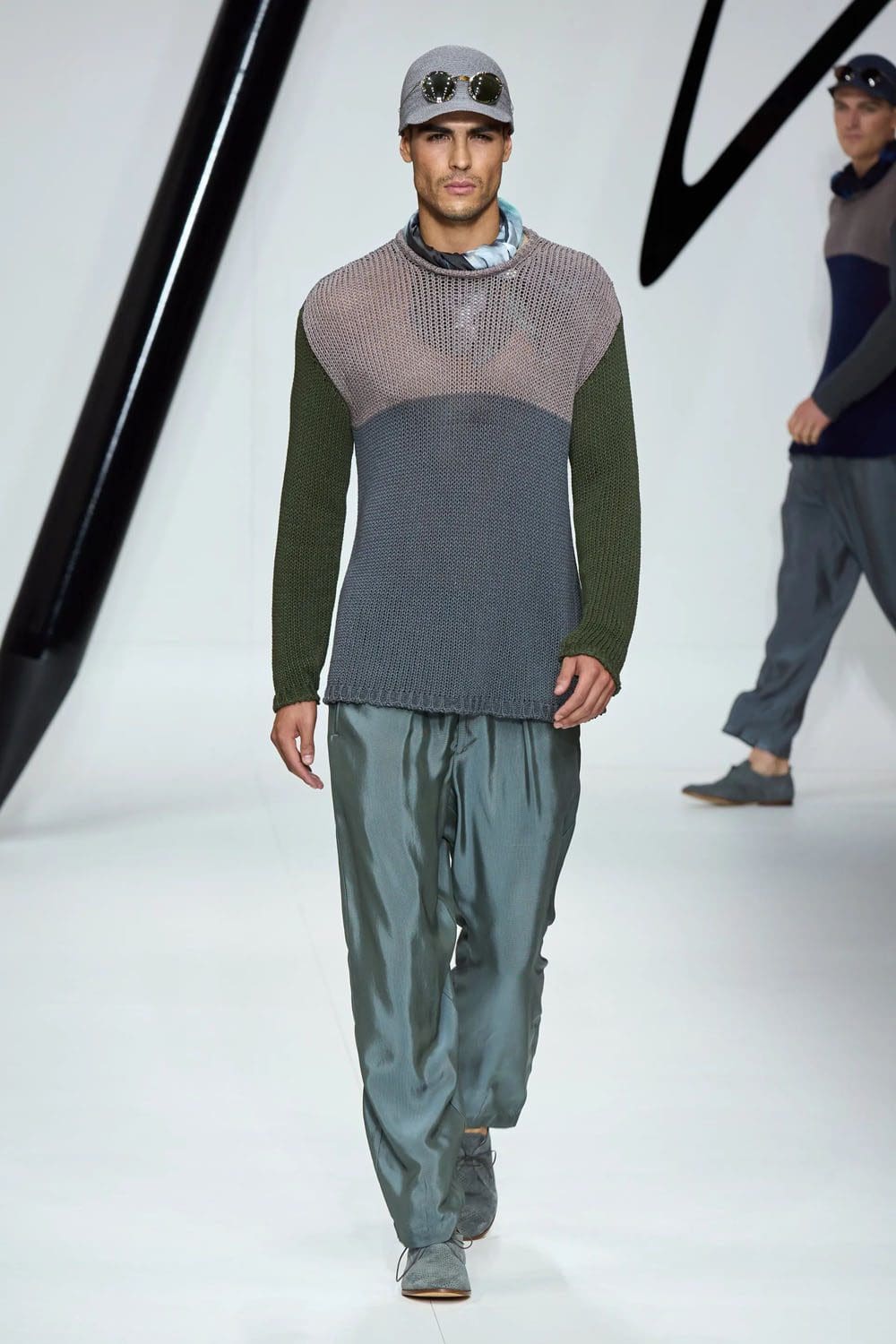 Giorgio Armani Primavera Verão 2024 Roupa masculina Runway Revista (35)