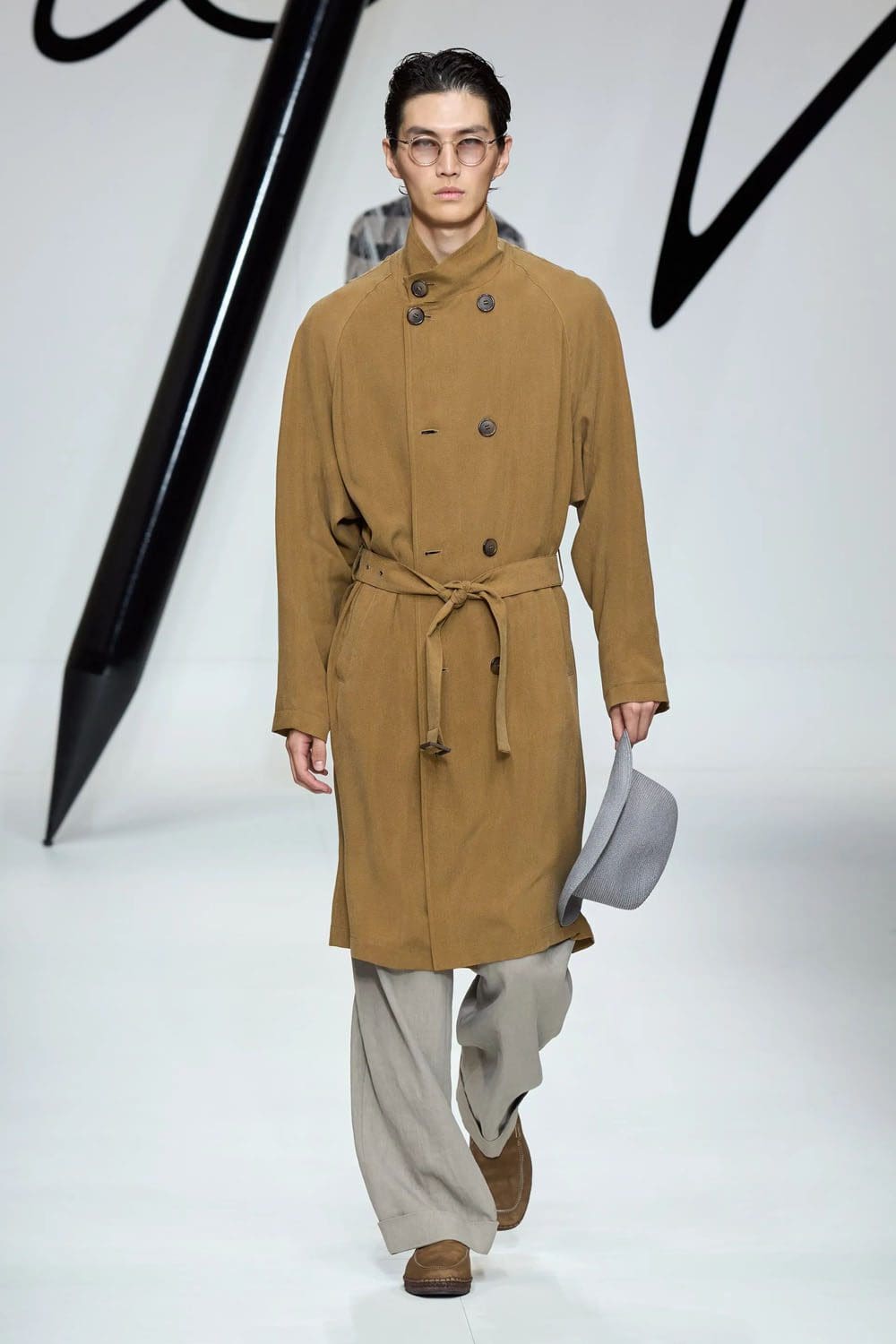 Giorgio Armani Primavera Verão 2024 Roupa masculina Runway Revista (6)