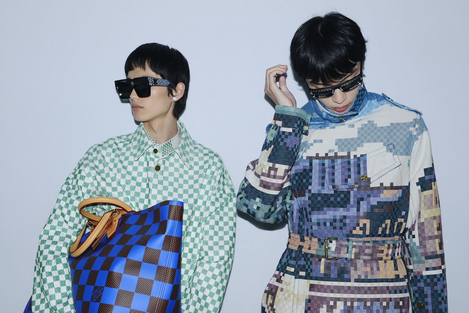 Details und Set von Louis Vuitton von Pharrell Williams Runway Magazin (15)